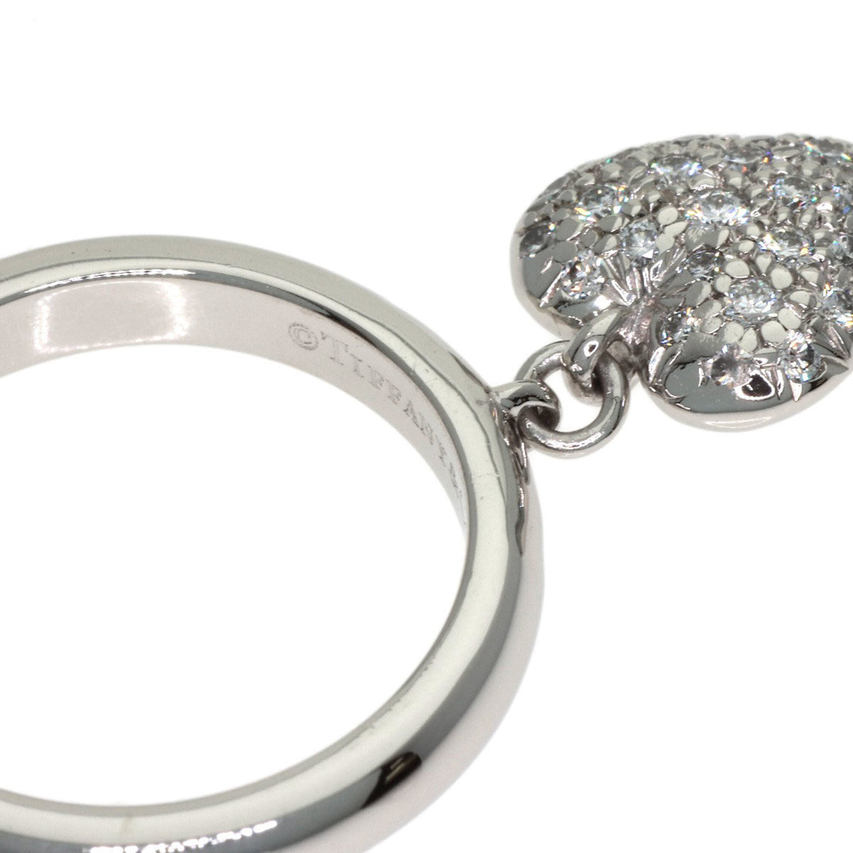 Tiffany Platinum 950 Band Ring (Pre-Owned)