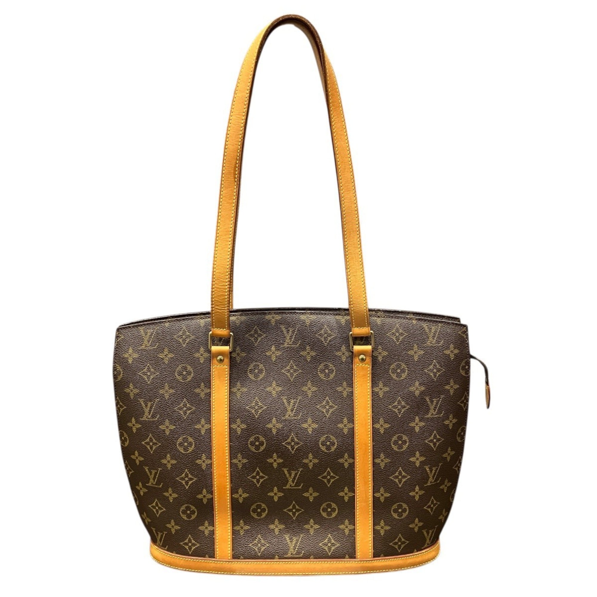 Louis Vuitton Brown Pvc Leather Tote Bag (Pre-Owned)