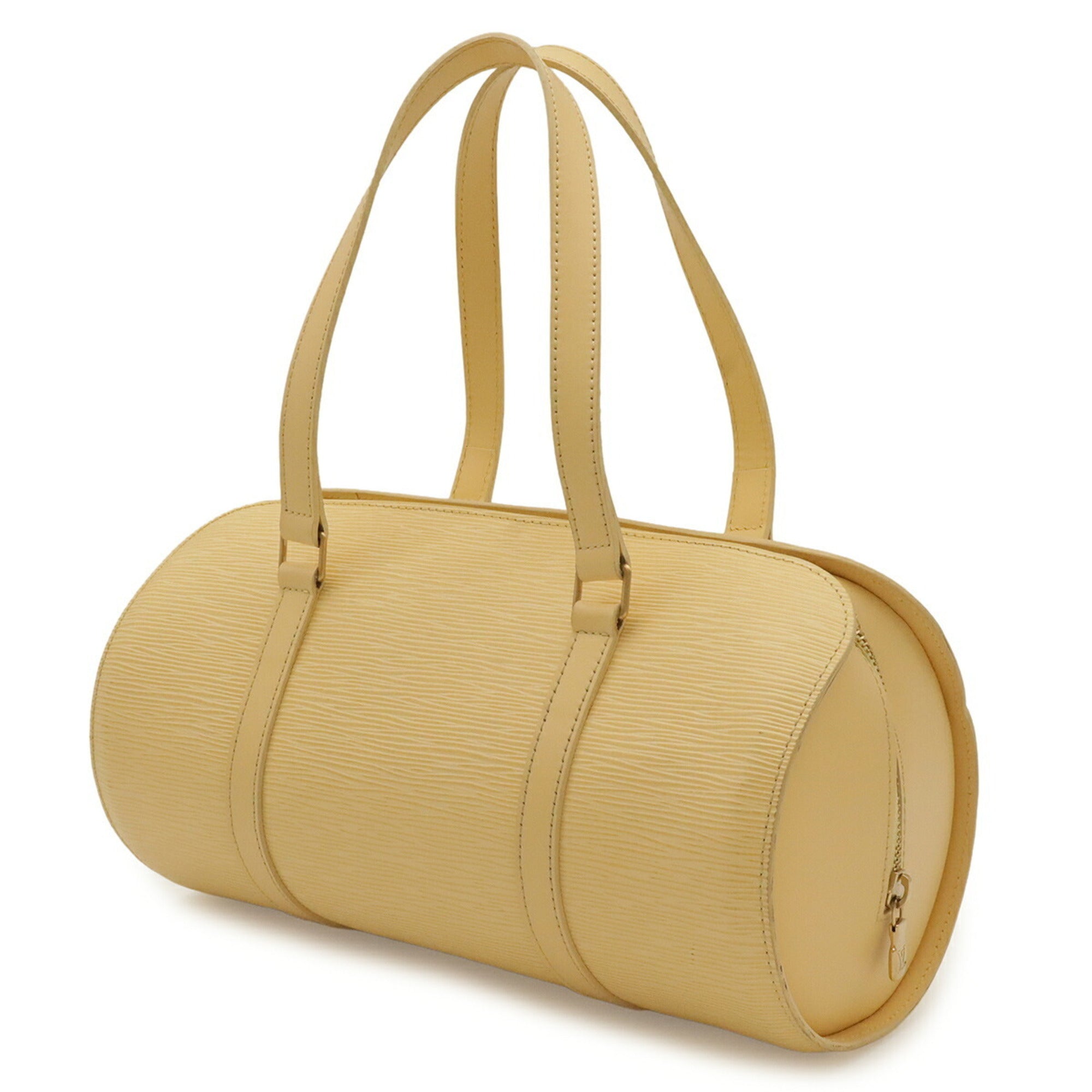 Louis Vuitton Ivory White Epi Leather Handbag Pouch Shoulder Bag (Pre-Owned)