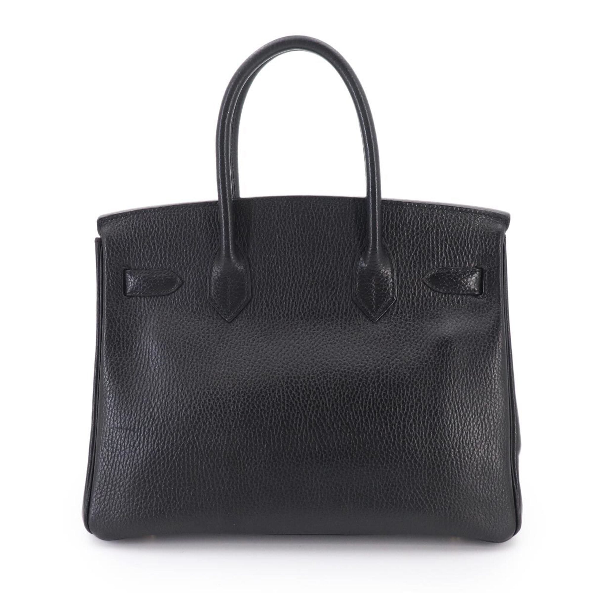 Hermes Birkin Black Ardennes Leather Handbag (Pre-Owned)