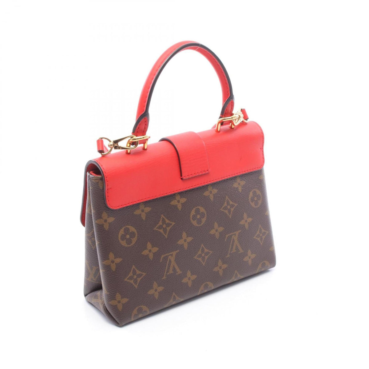 Louis Vuitton Black Brown Monogram Noir Monogram Leather Handbag (Pre-Owned)