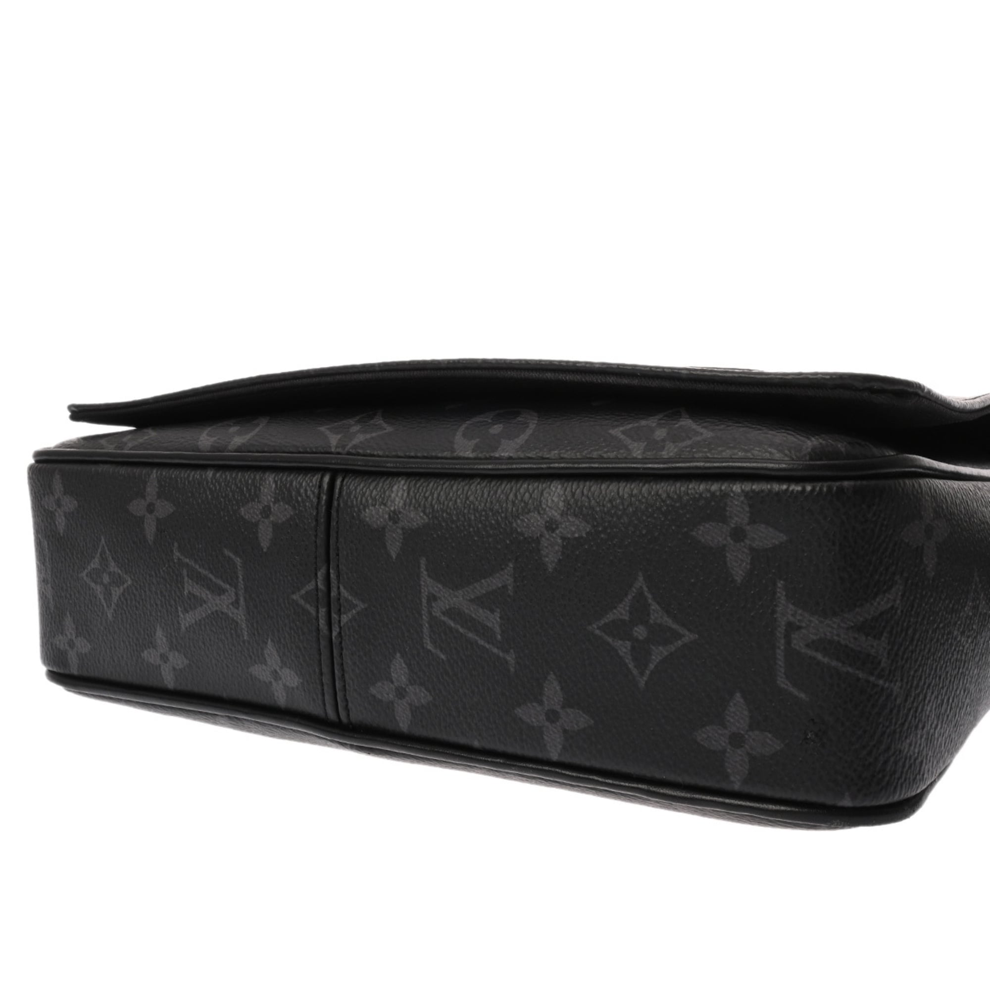 Louis Vuitton Monogram Eclipse Black Gray Monogram Shoulder Bag (Pre-Owned)