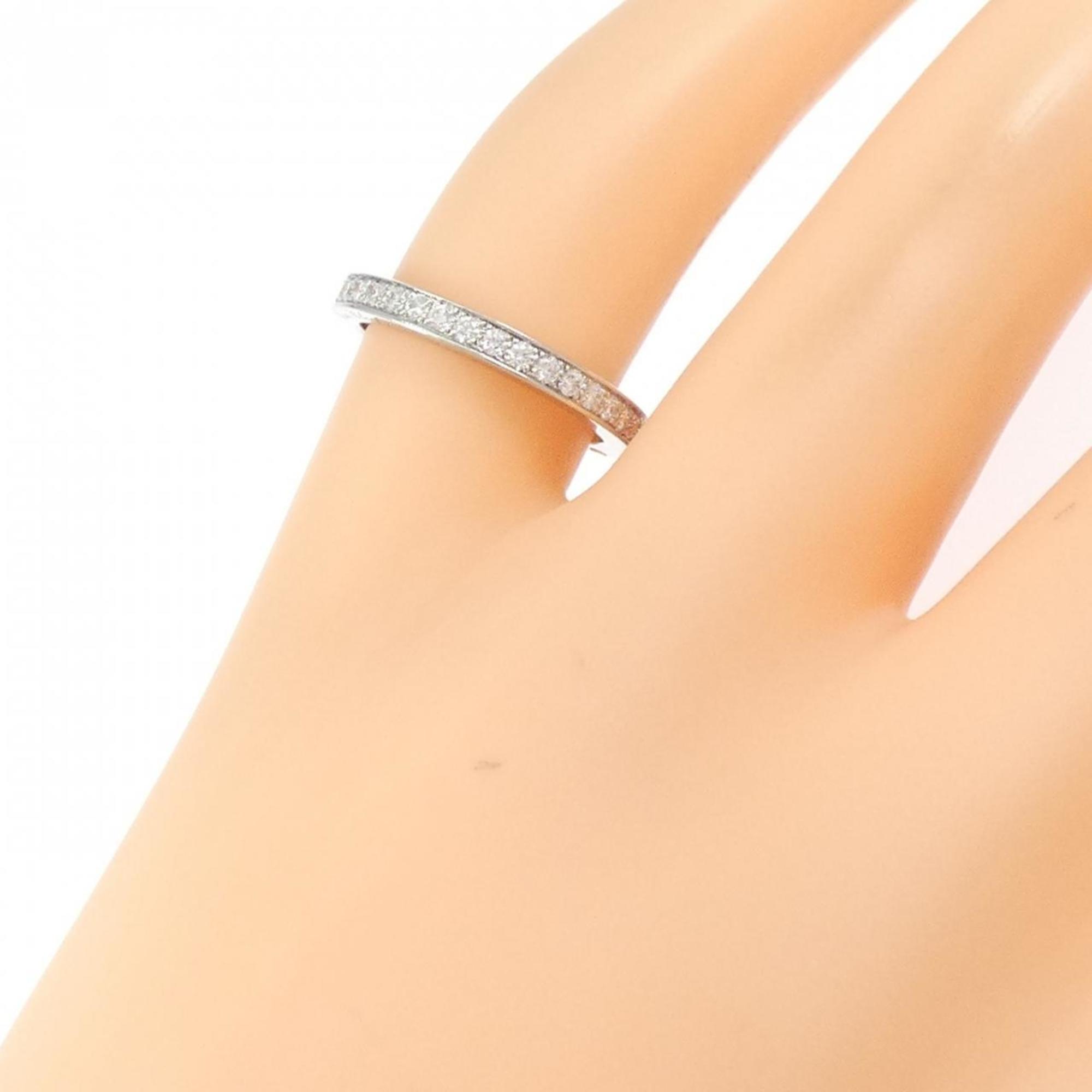 Van Cleef & Arpels Platinum Platinum 950 Band Ring (Pre-Owned)