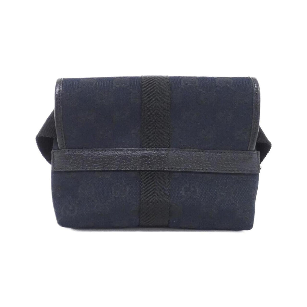 Gucci Black Gg Canvas Fanny Pack (Pre-Owned)