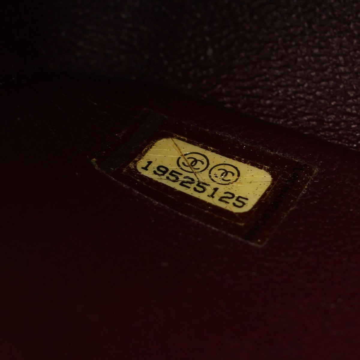 Chanel Black Leather Handbag Shoulder Bag (Pre-Owned)