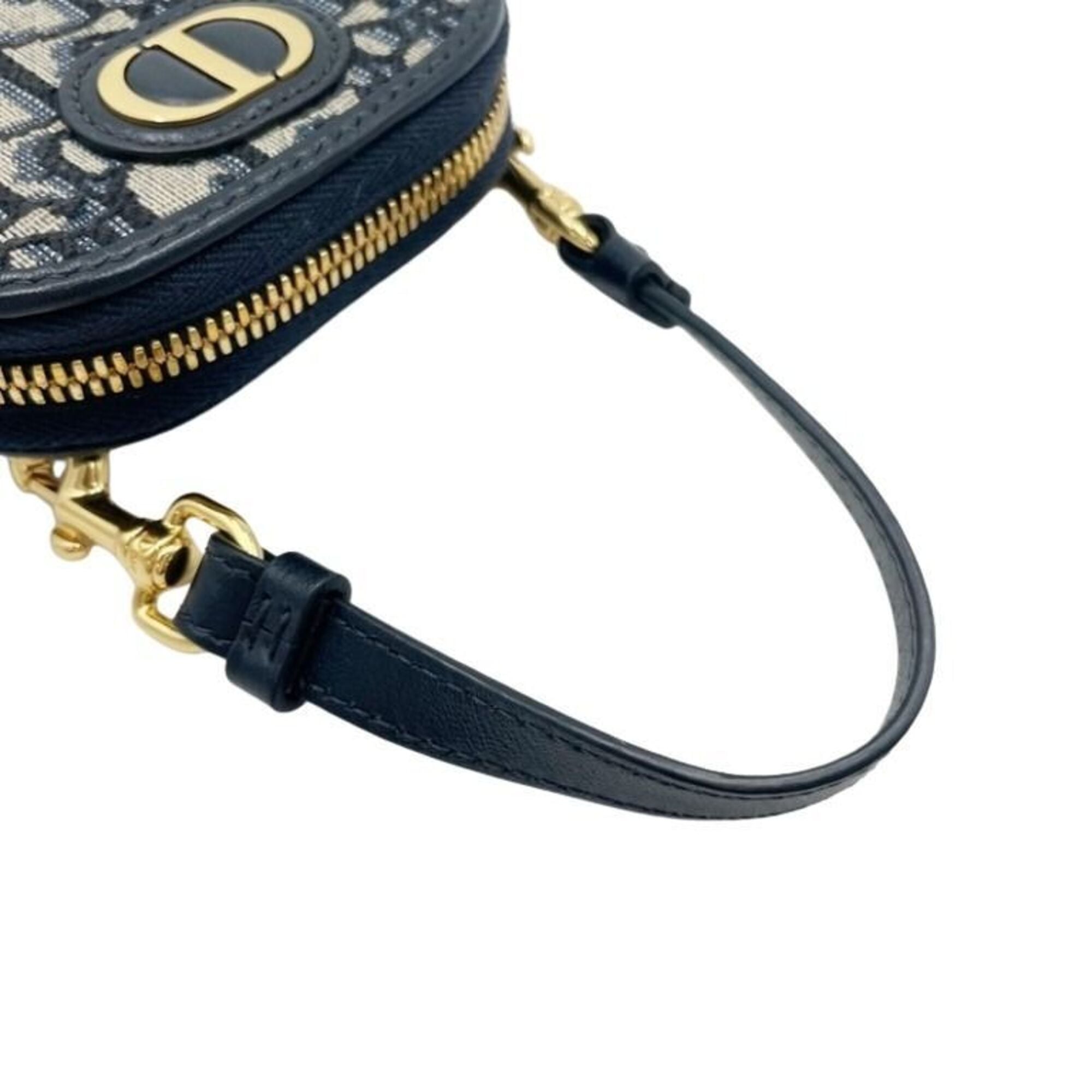 Christian Dior Blue Trotter Pochette Pouch Shoulder Bag (Pre-Owned)