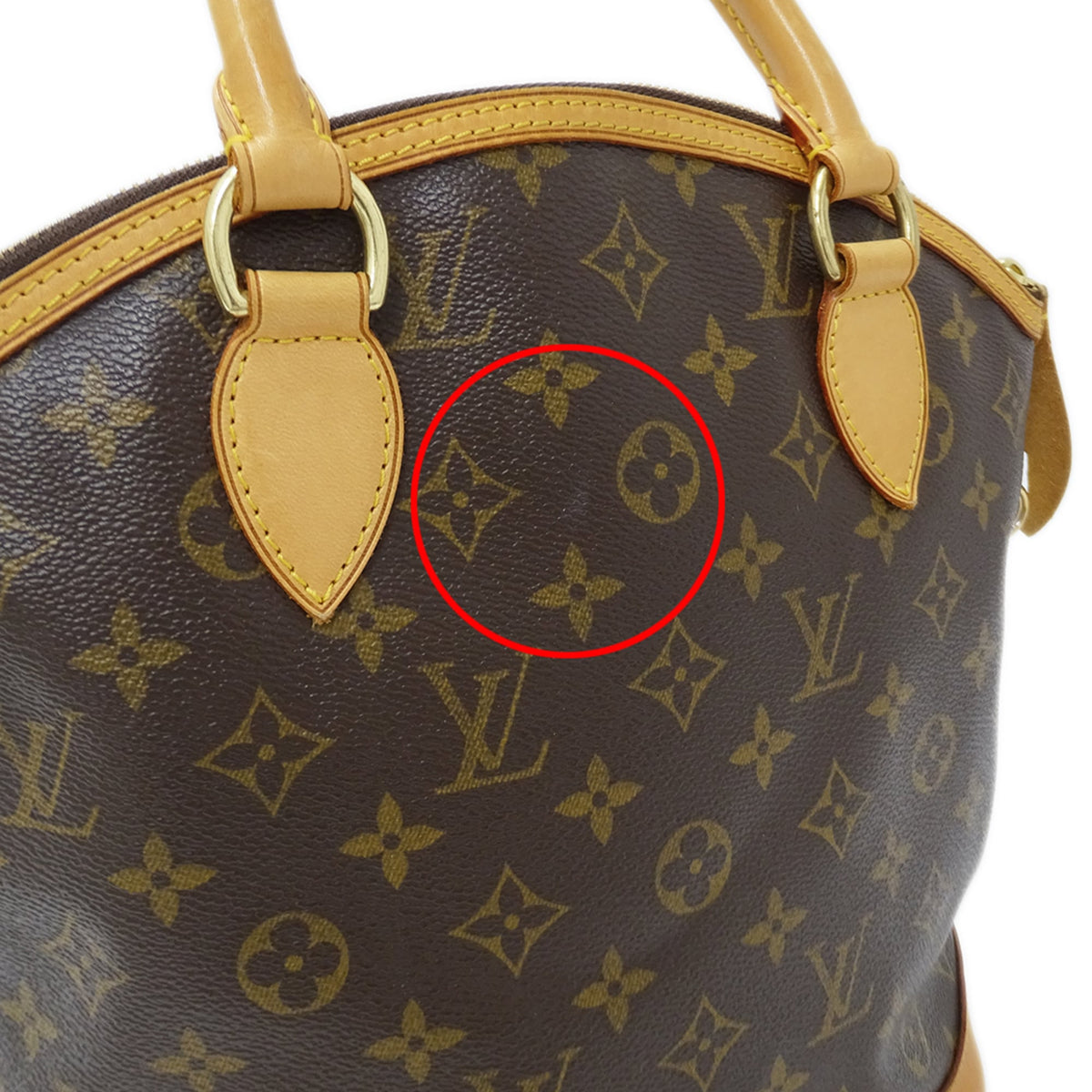 Louis Vuitton Brown Galle Monogram Monogram Handbag (Pre-Owned)