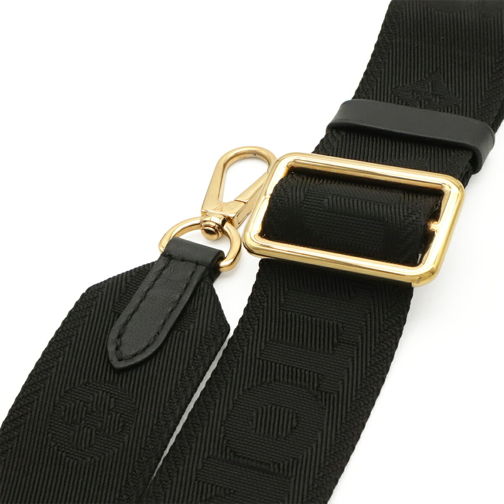 Louis Vuitton Noir Clutch Bag Shoulder Bag (Pre-Owned)