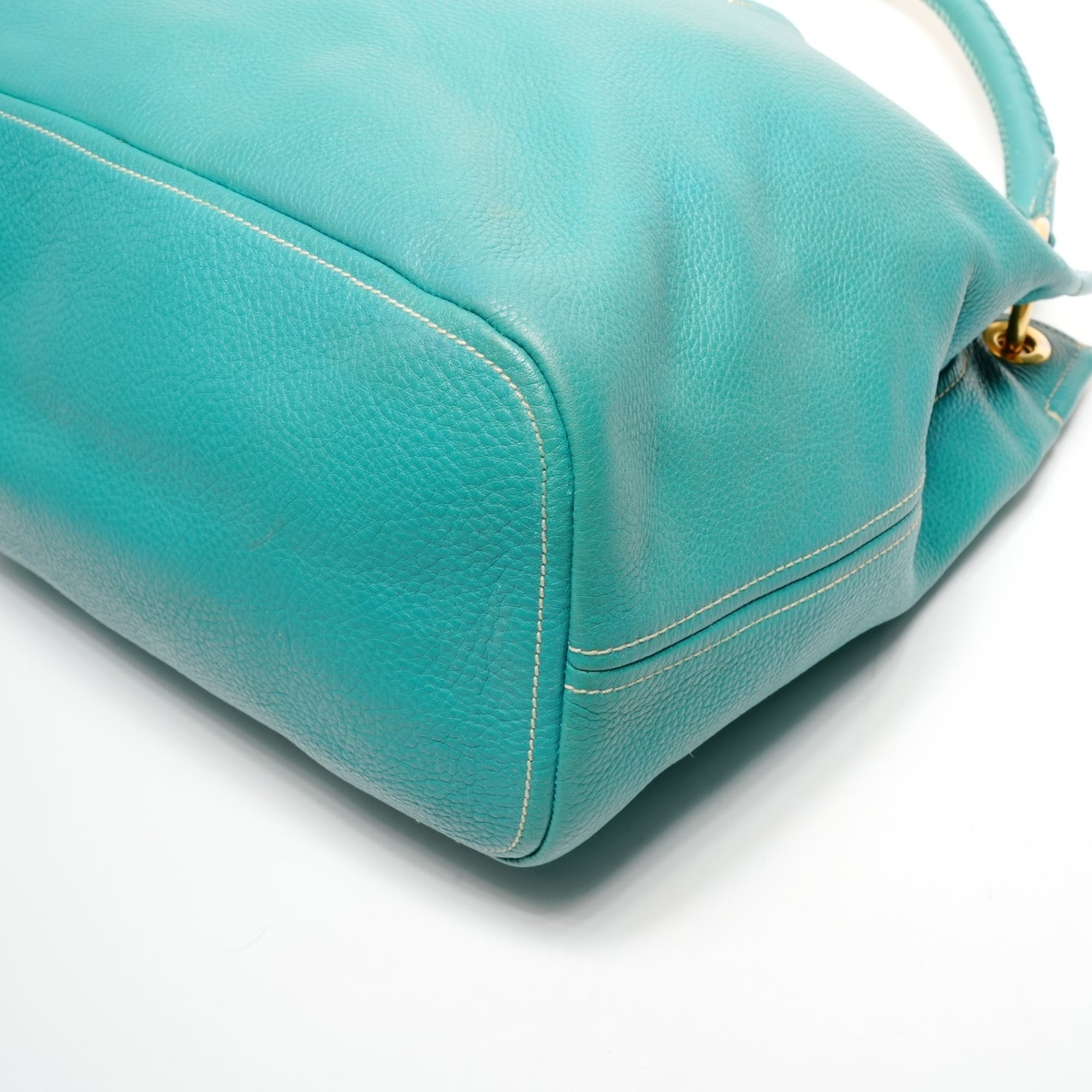 Prada Green Shoulder Bag (Pre-Owned)