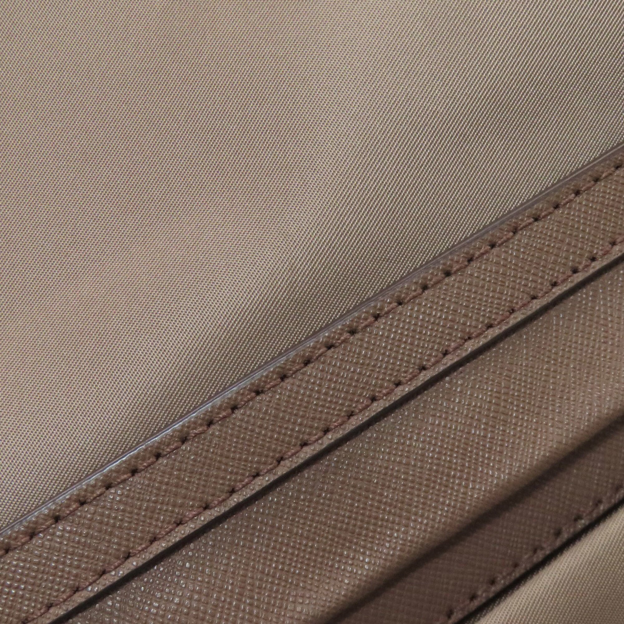 Michael Kors Brown Nylon Backpack (Pre-Owned)