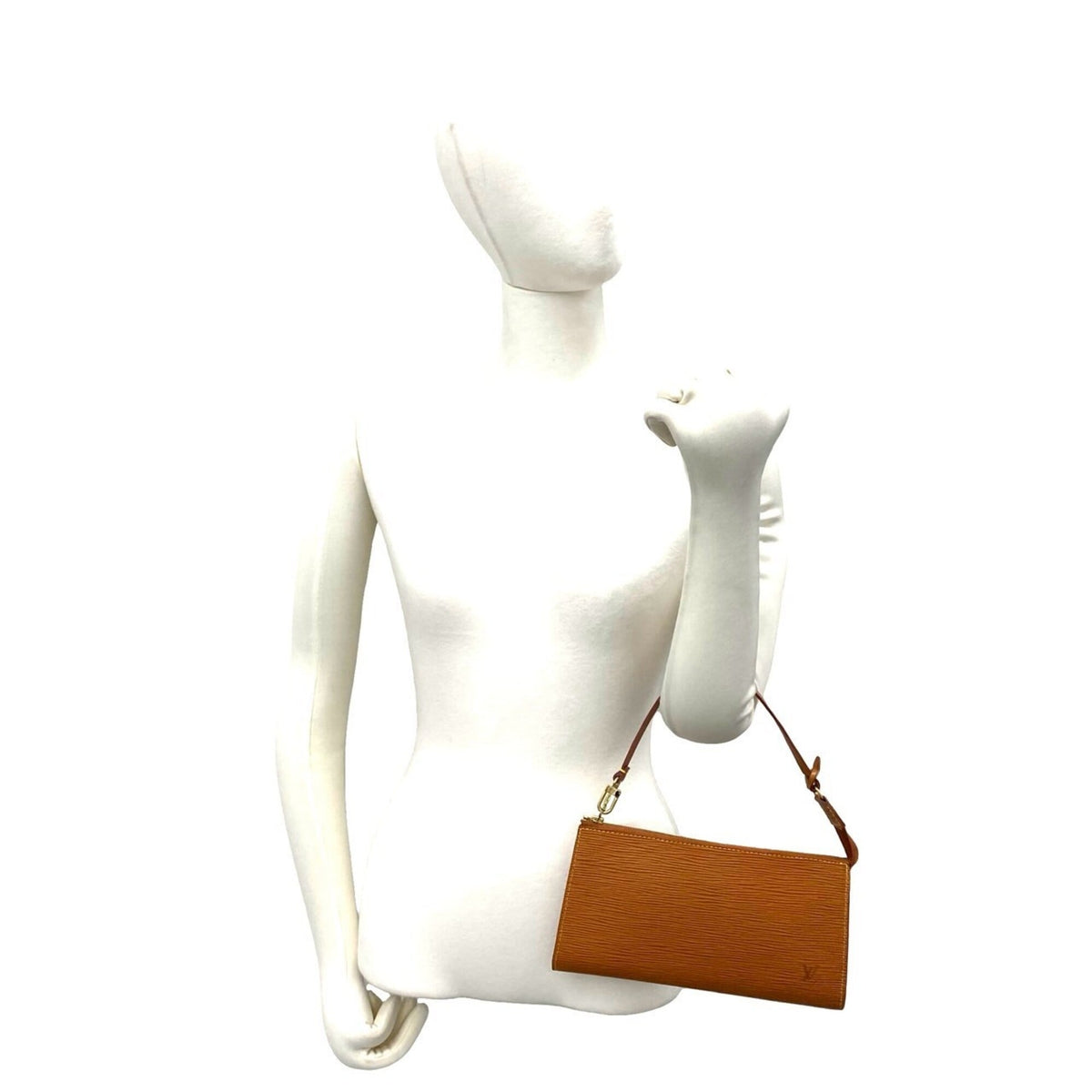 Louis Vuitton Brown Leather Handbag (Pre-Owned)