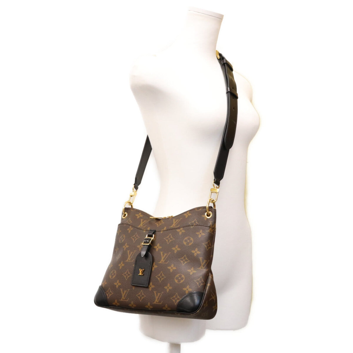 Louis Vuitton Brown Monogram Shoulder Bag (Pre-Owned)