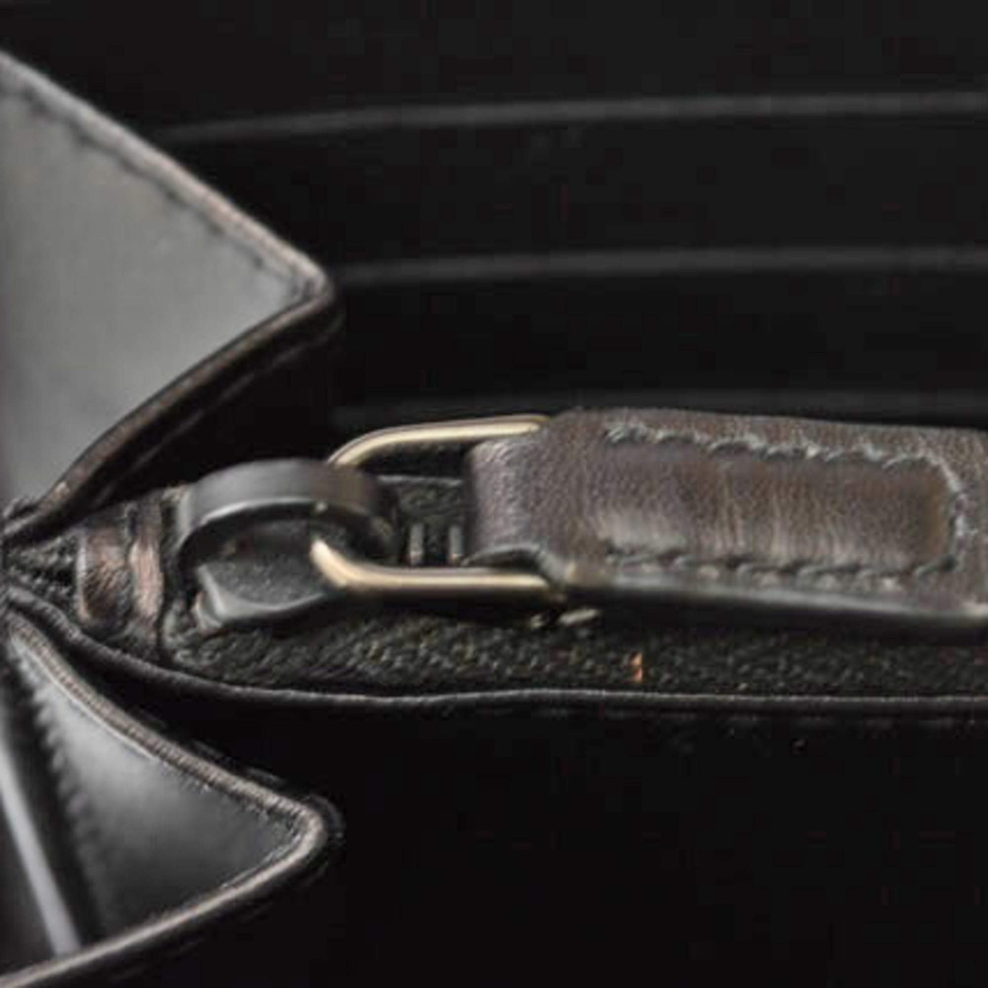 Prada Black Nero Saffiano Long Wallet (Bi-Fold) (Pre-Owned)