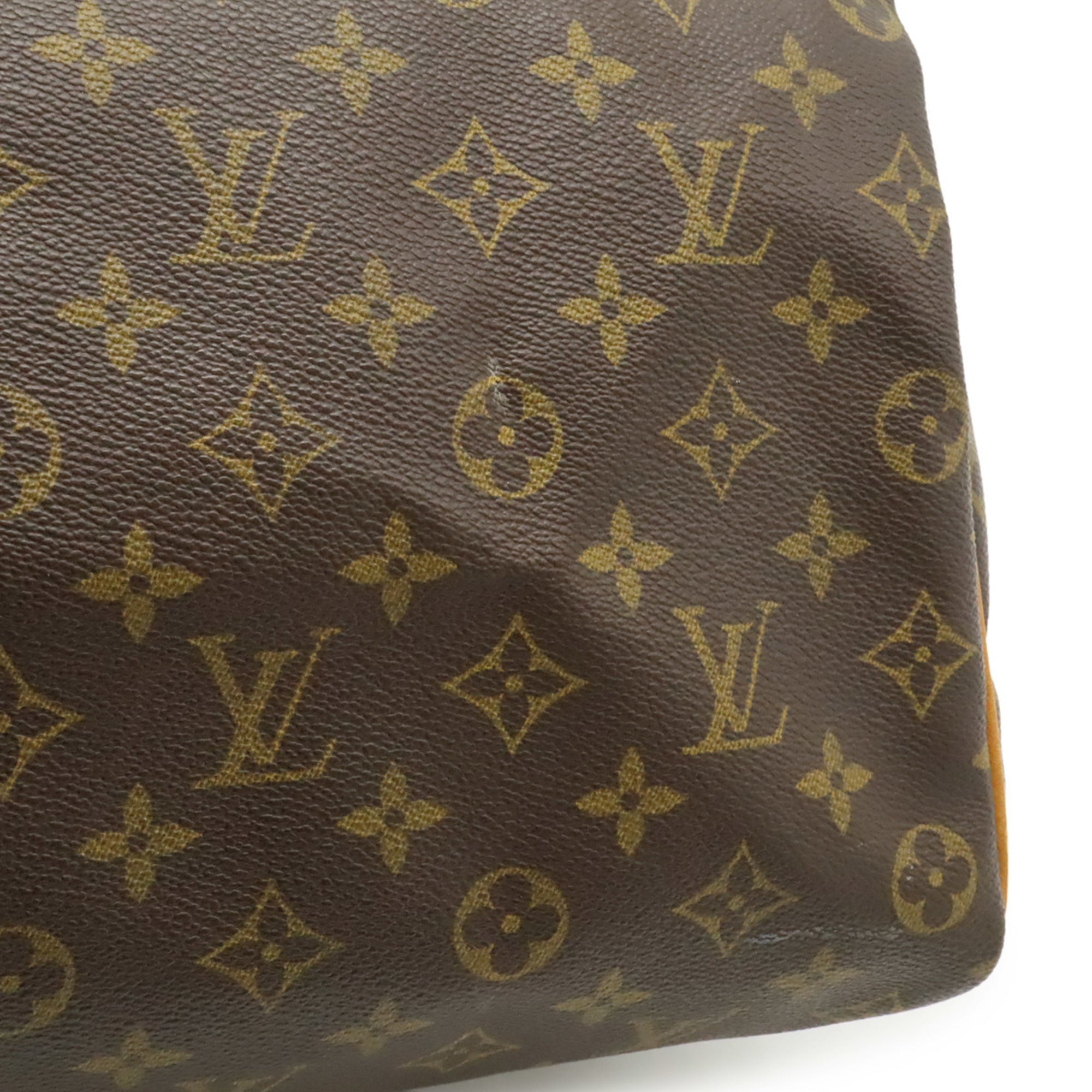Louis Vuitton Brown Monogram Canvas Boston Bag Handbag (Pre-Owned)
