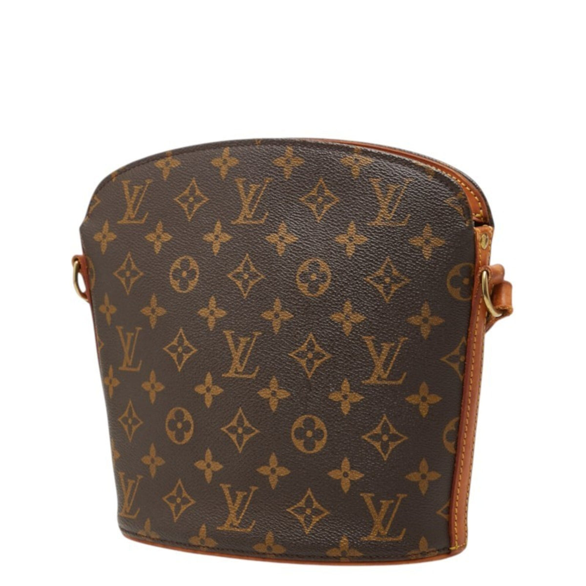 Louis Vuitton Brown Pvc Leather Shoulder Bag (Pre-Owned)