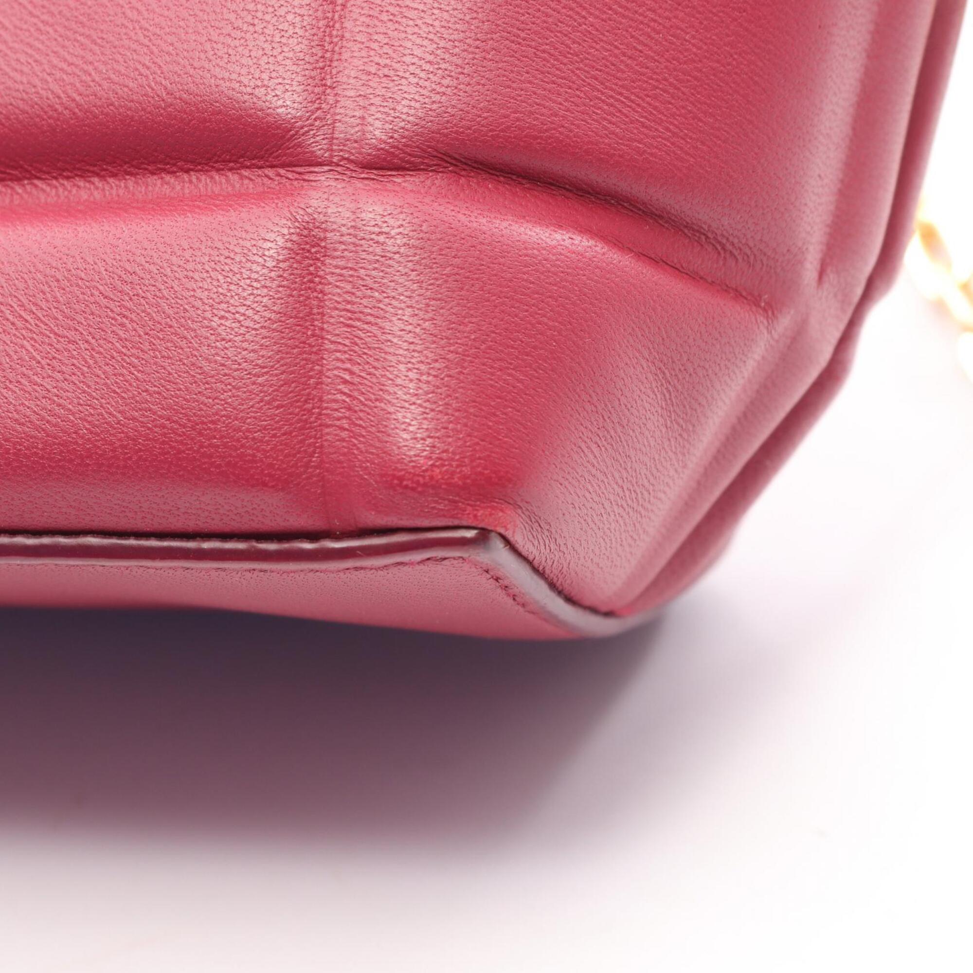 Bottega Veneta Pink Leather Shoulder Bag (Pre-Owned)