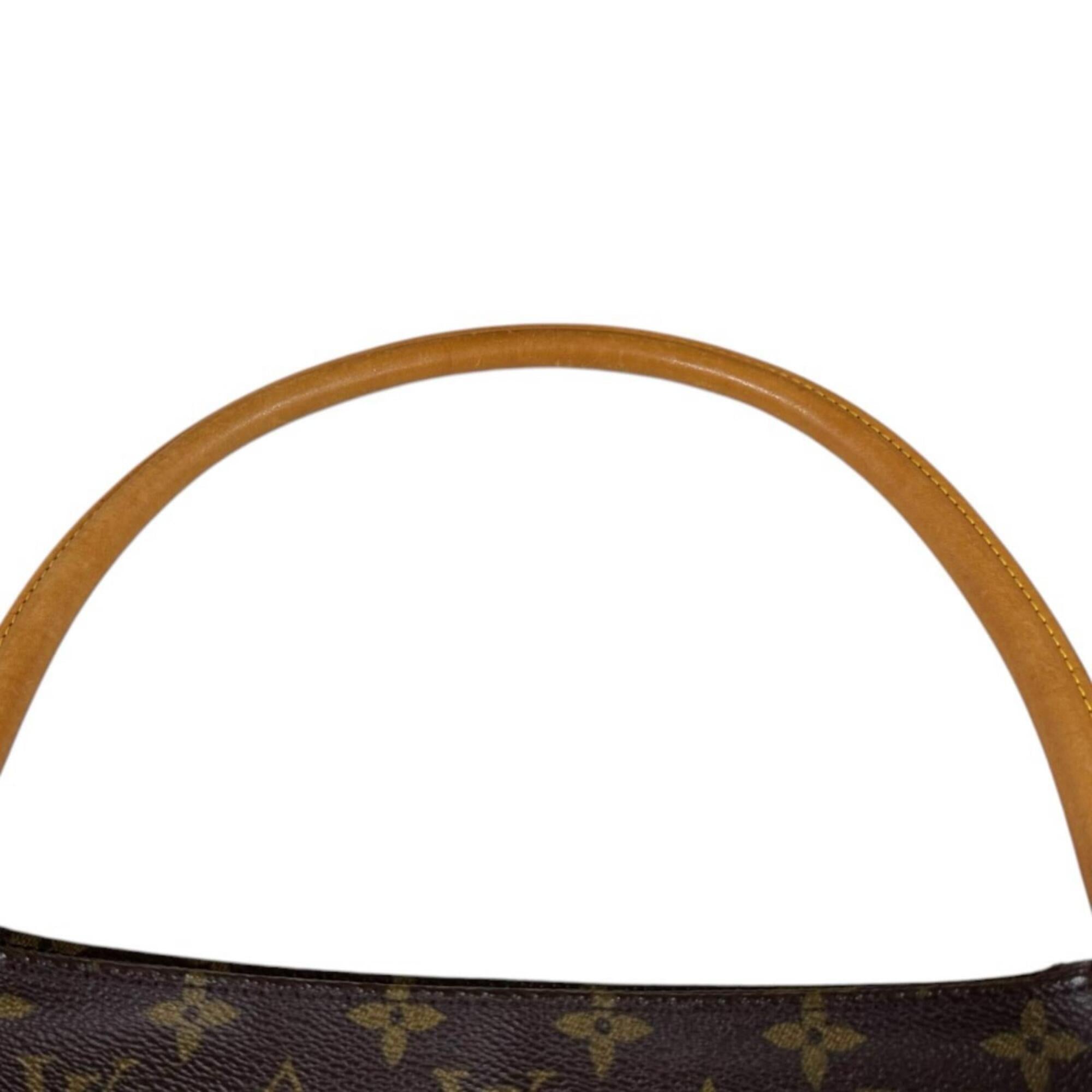 Louis Vuitton Brown Monogram Canvas Handbag (Pre-Owned)