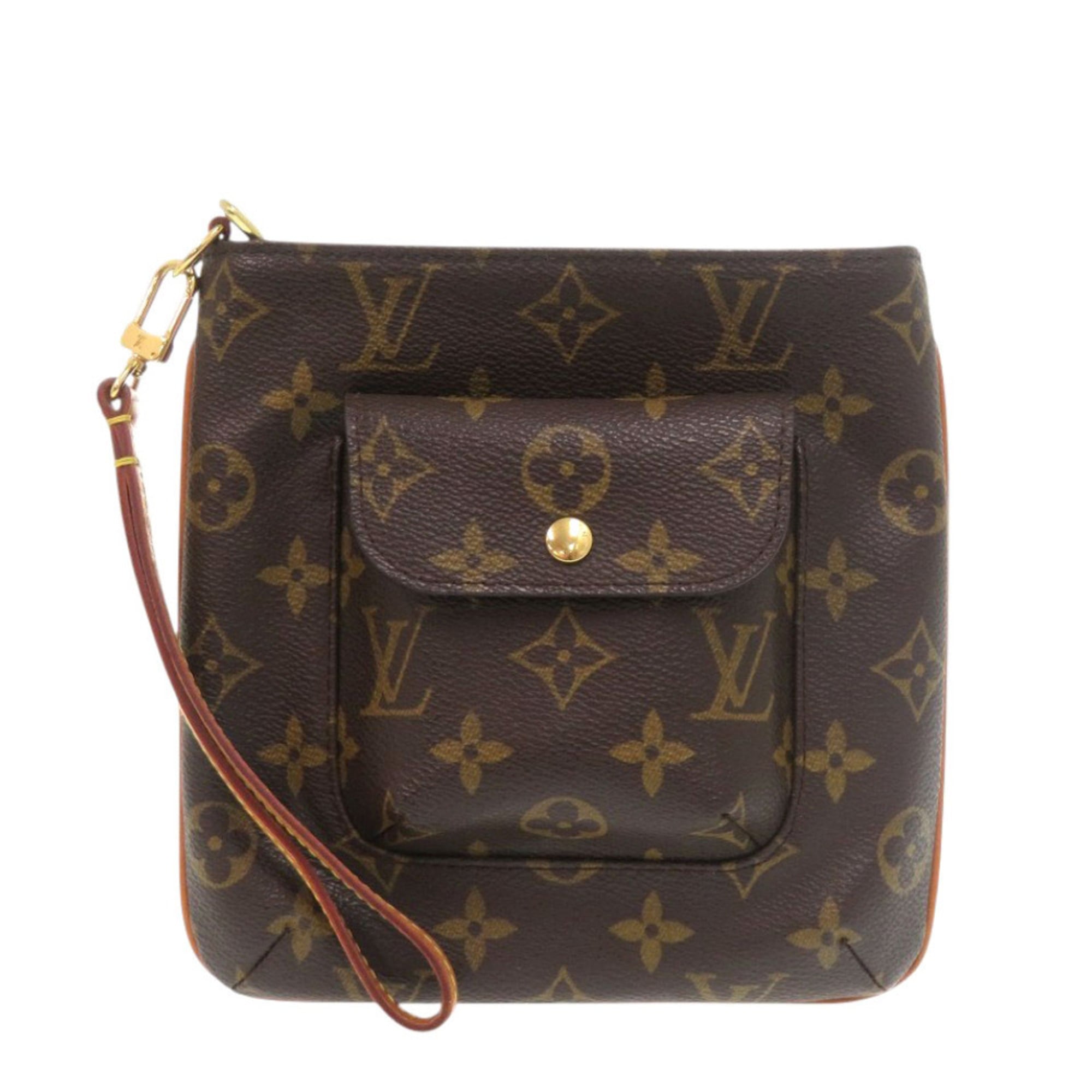 Louis Vuitton Brown Monogram Pouch (Pre-Owned)