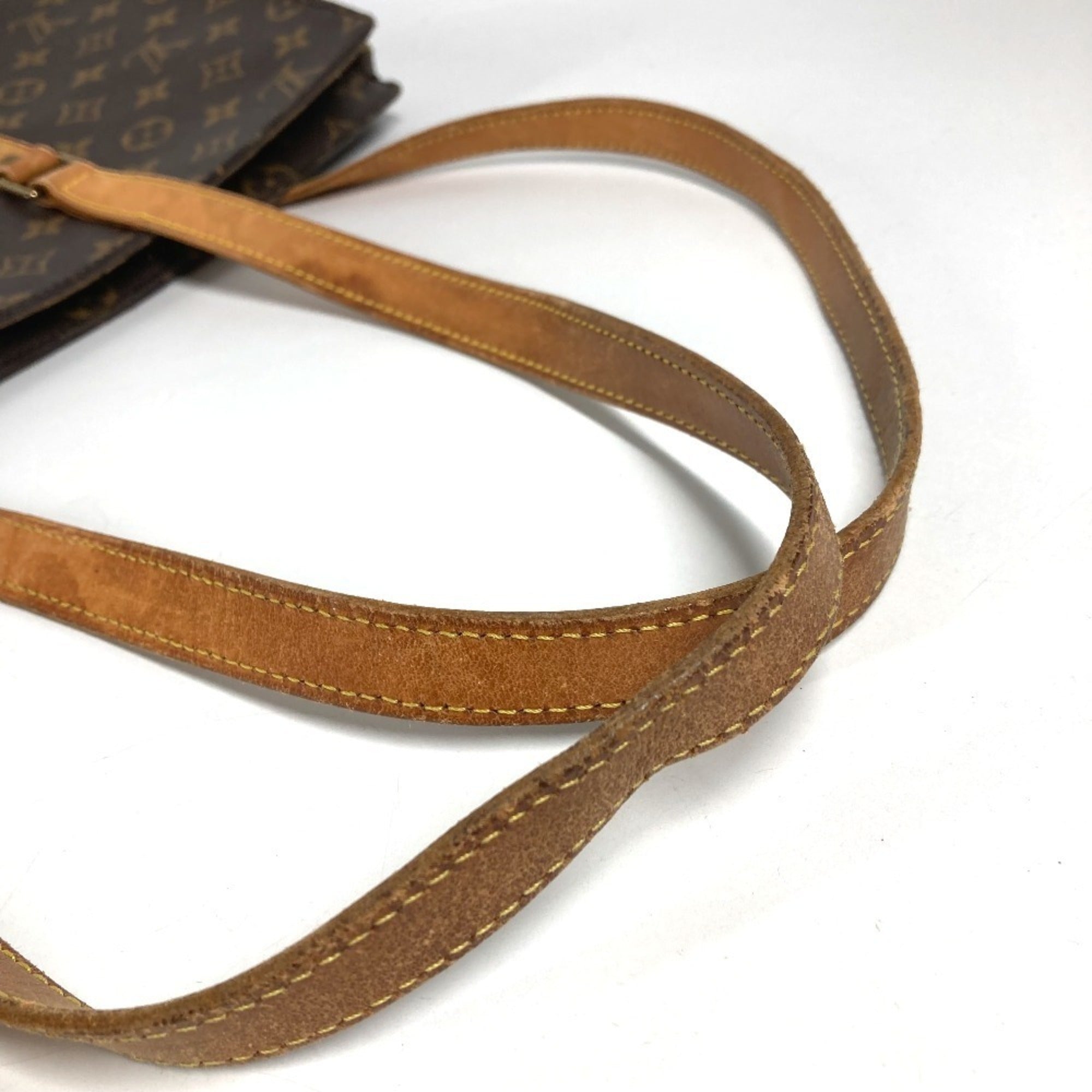 Louis Vuitton Brown Monogram Shoulder Bag Tote Bag (Pre-Owned)
