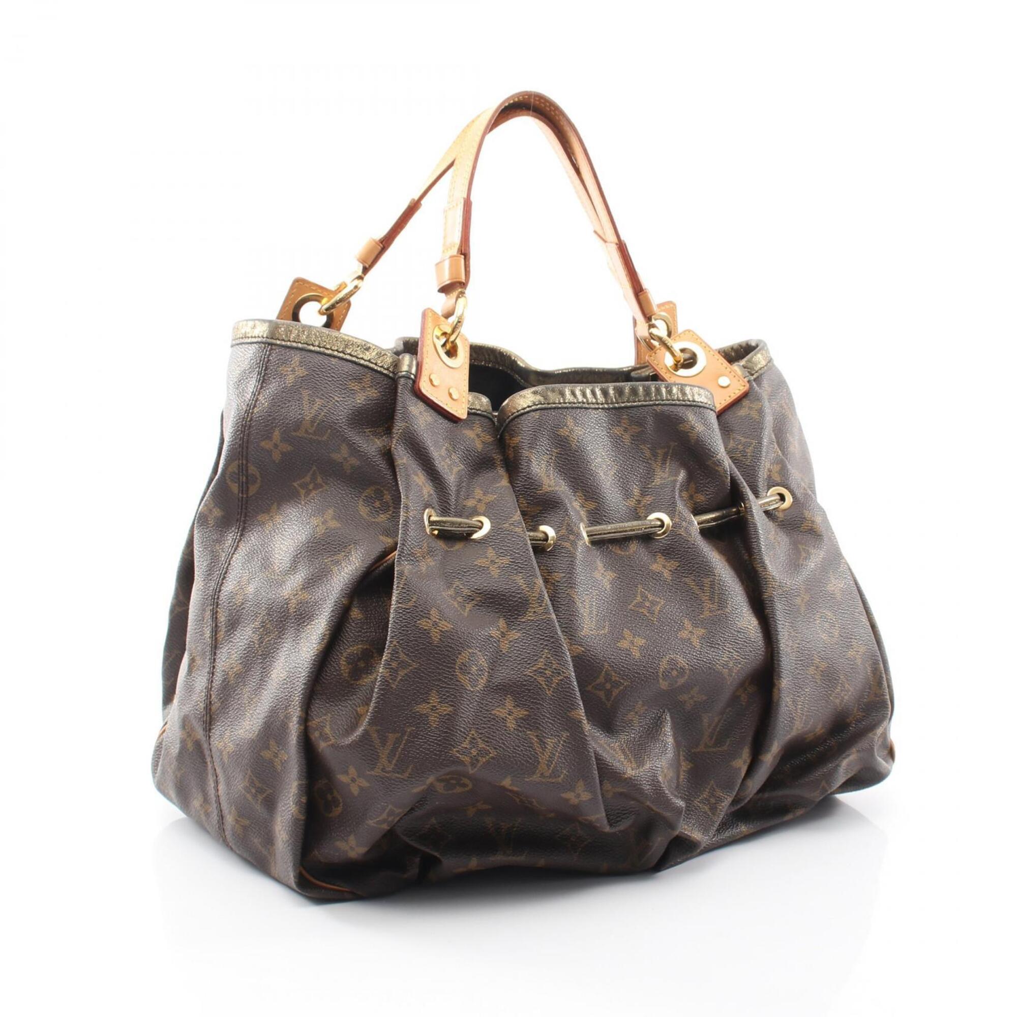 Louis Vuitton Brown Monogram Coated Canvas Handbag Tote Bag (Pre-Owned)
