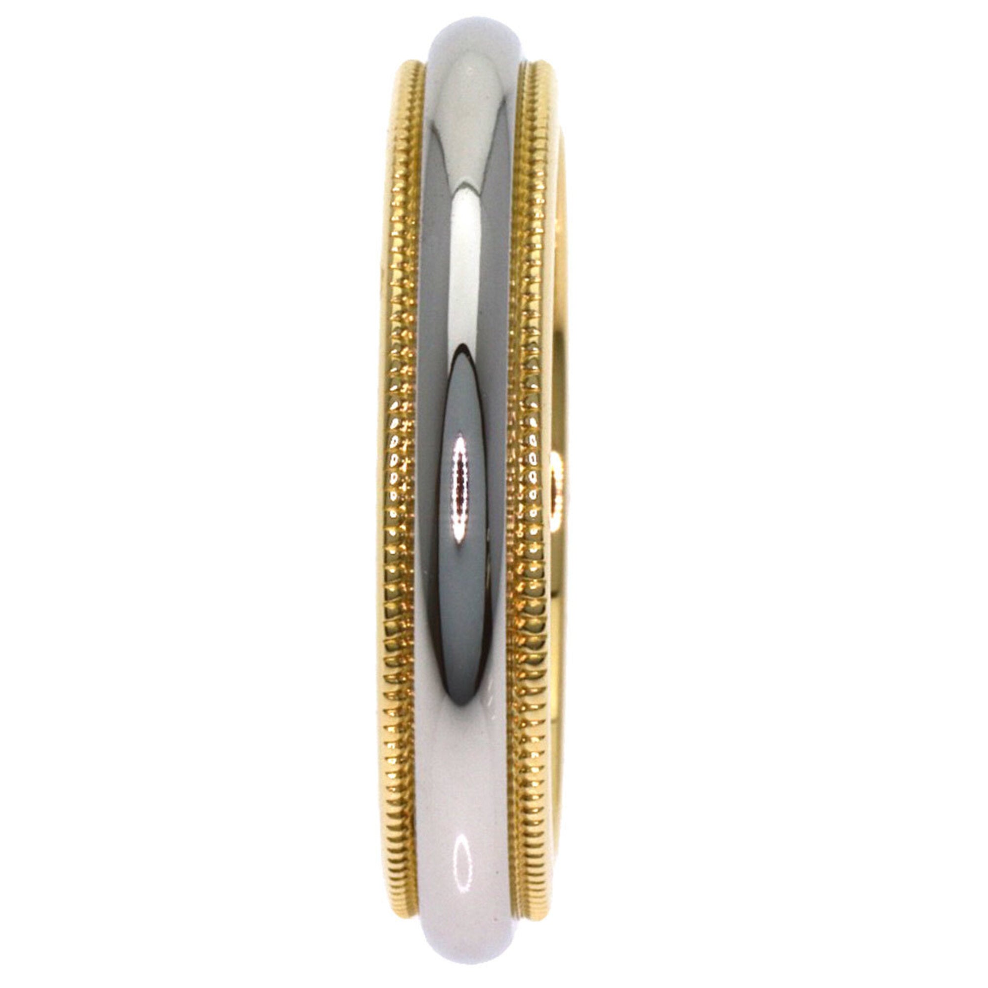 Tiffany Yellow Gold (18K) Platinum 950 Band Ring (Pre-Owned)