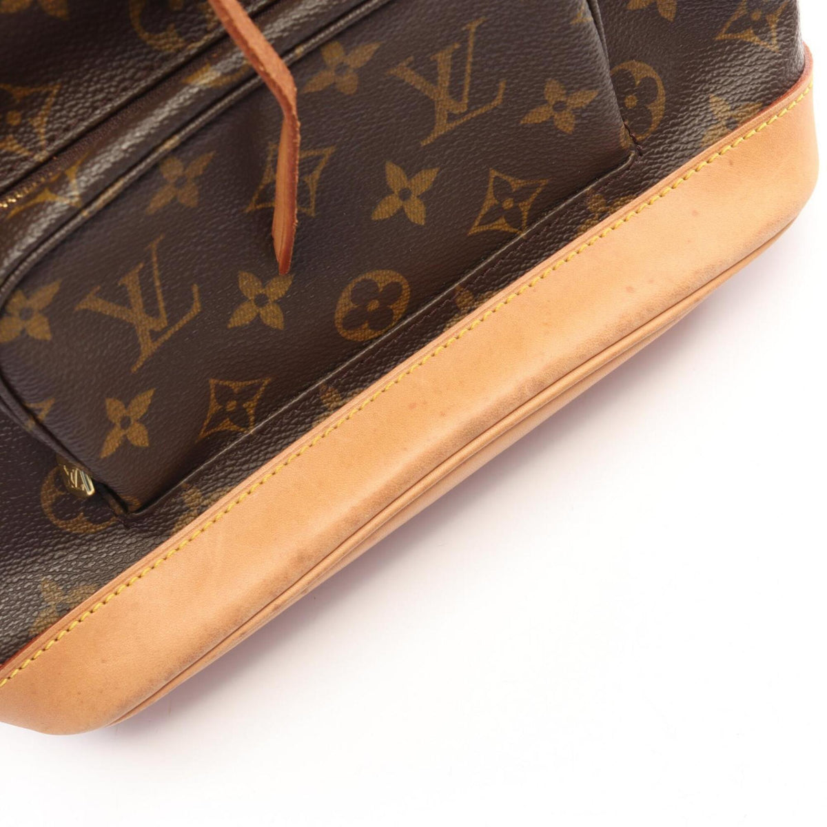 Louis Vuitton Brown Monogram Monogram Leather Backpack (Pre-Owned)
