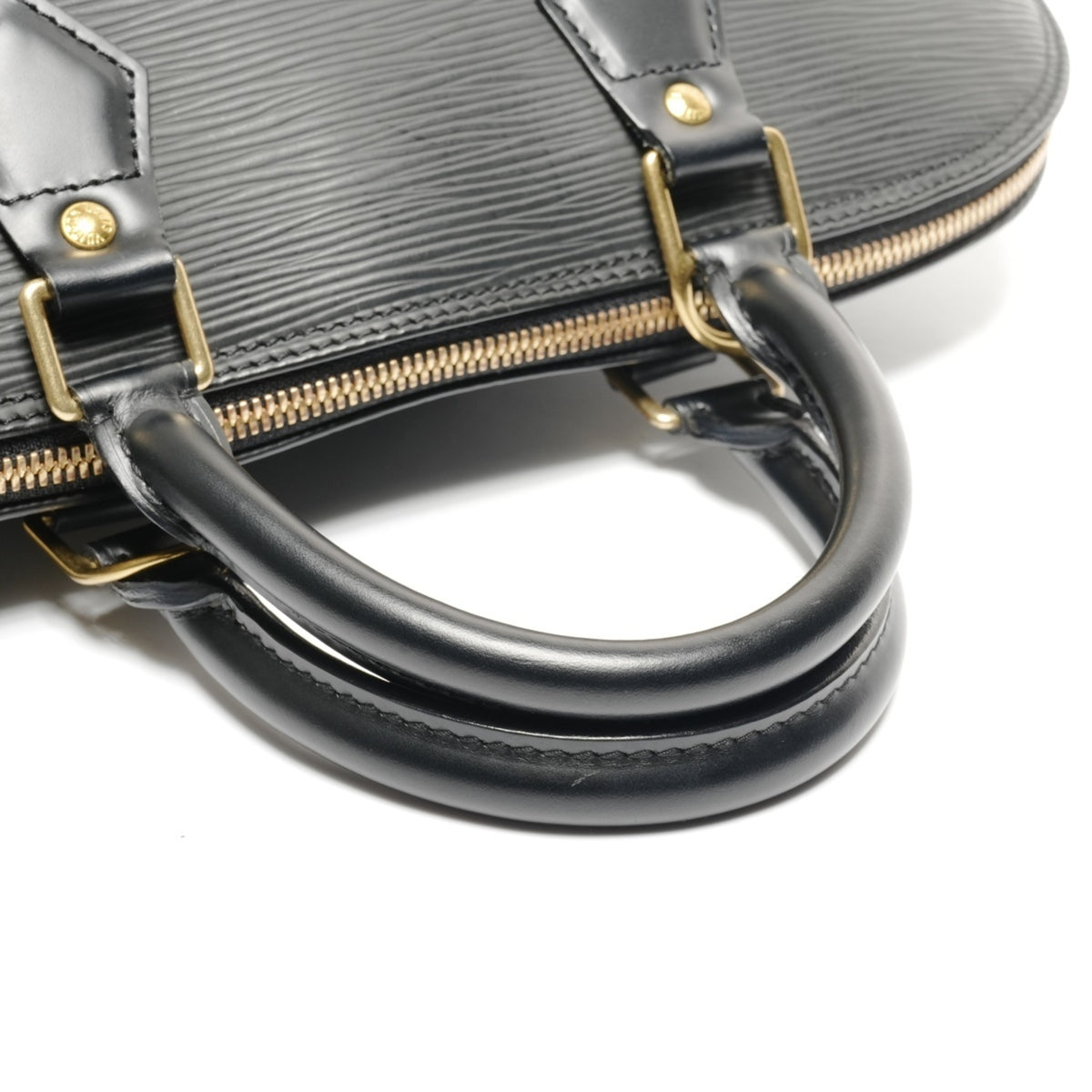 Louis Vuitton Epi Black Epi Leather Handbag (Pre-Owned)
