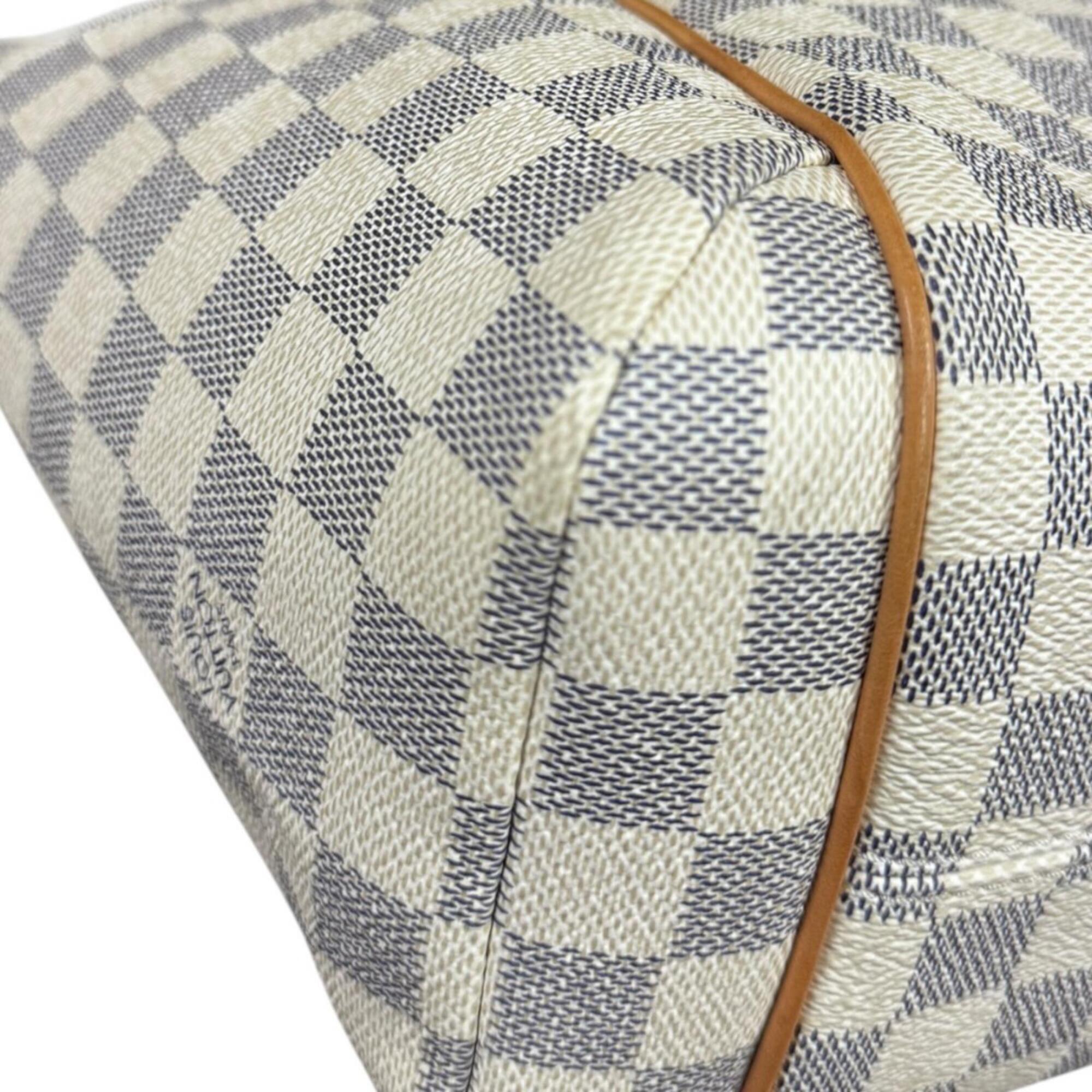 Louis Vuitton Damier Azur Blue Or White Damier Azur Tote Bag (Pre-Owned)