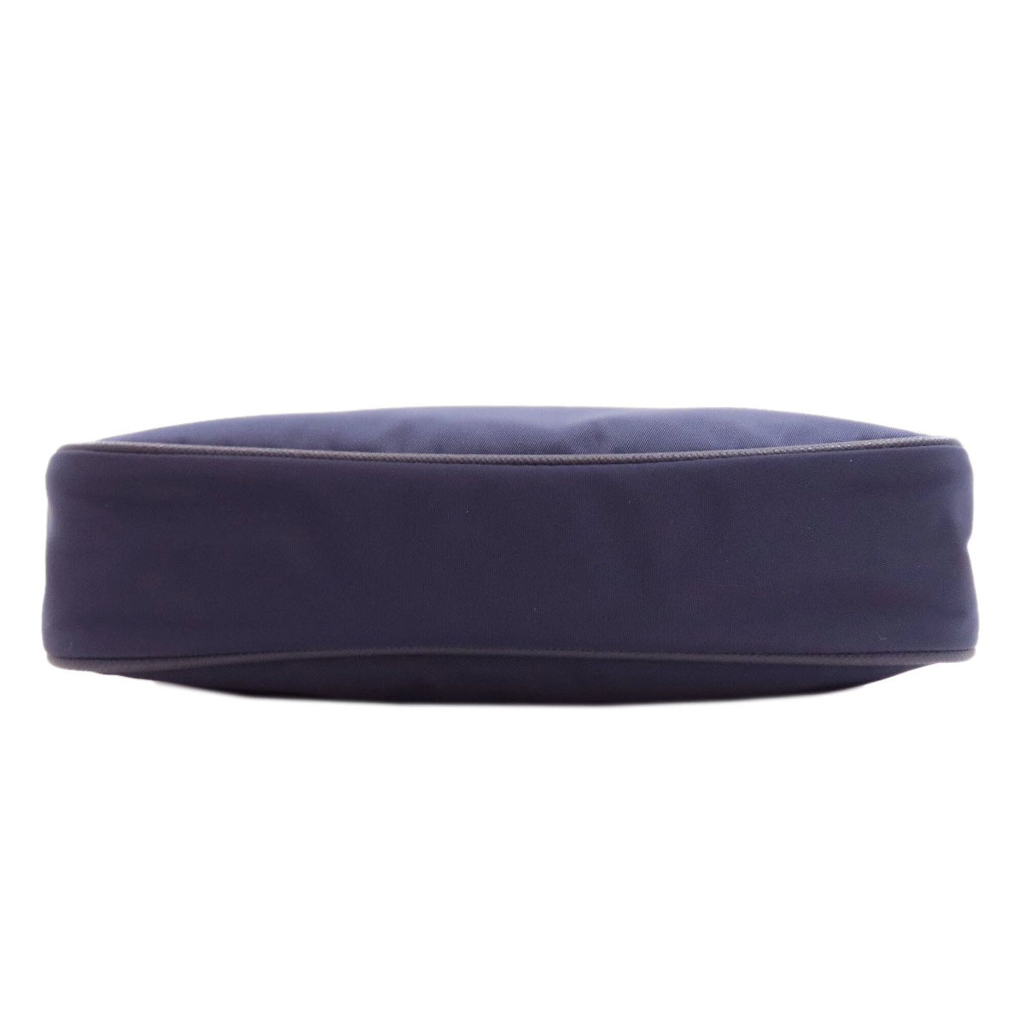 Prada Navy Nylon Shoulder Bag (Pre-Owned)