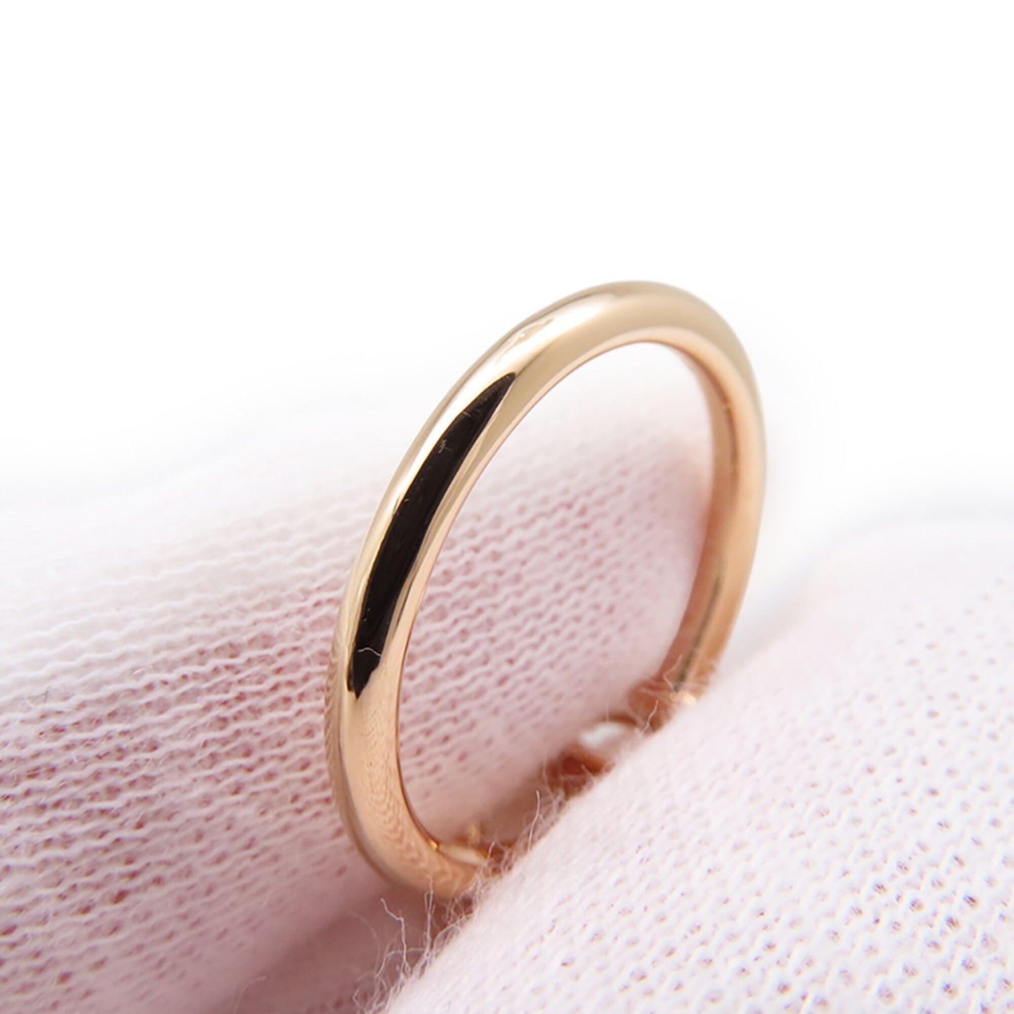 Hermes Pink Gold (18K) Band Ring (Pre-Owned)