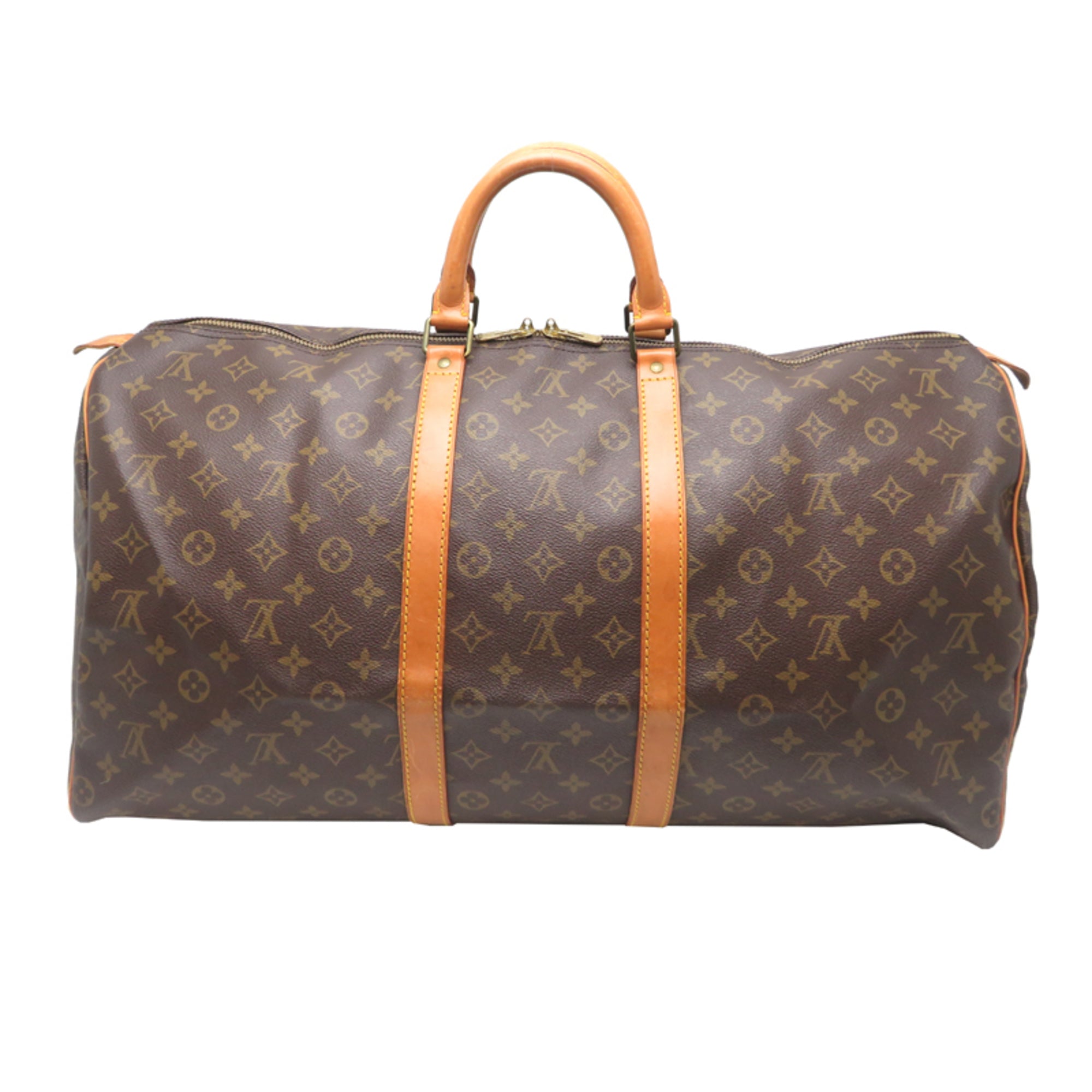 Louis Vuitton Brown Monogram Boston Bag (Pre-Owned)
