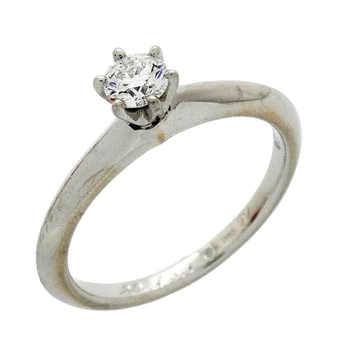 Tiffany Platinum 950 Band Ring (Pre-Owned)