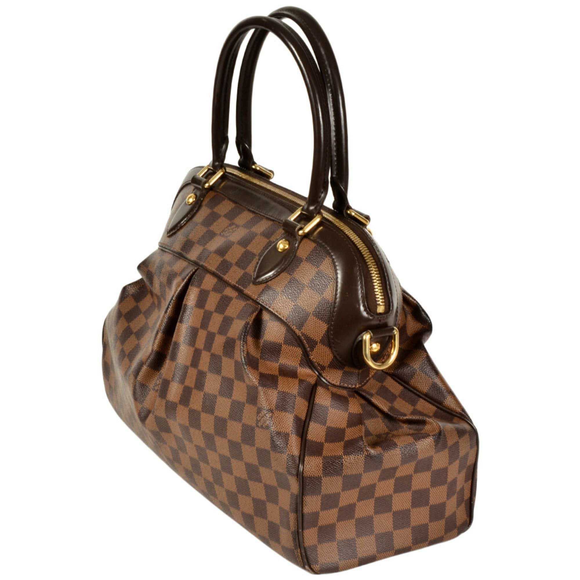 Louis Vuitton Ebene Damier Canvas Handbag (Pre-Owned)