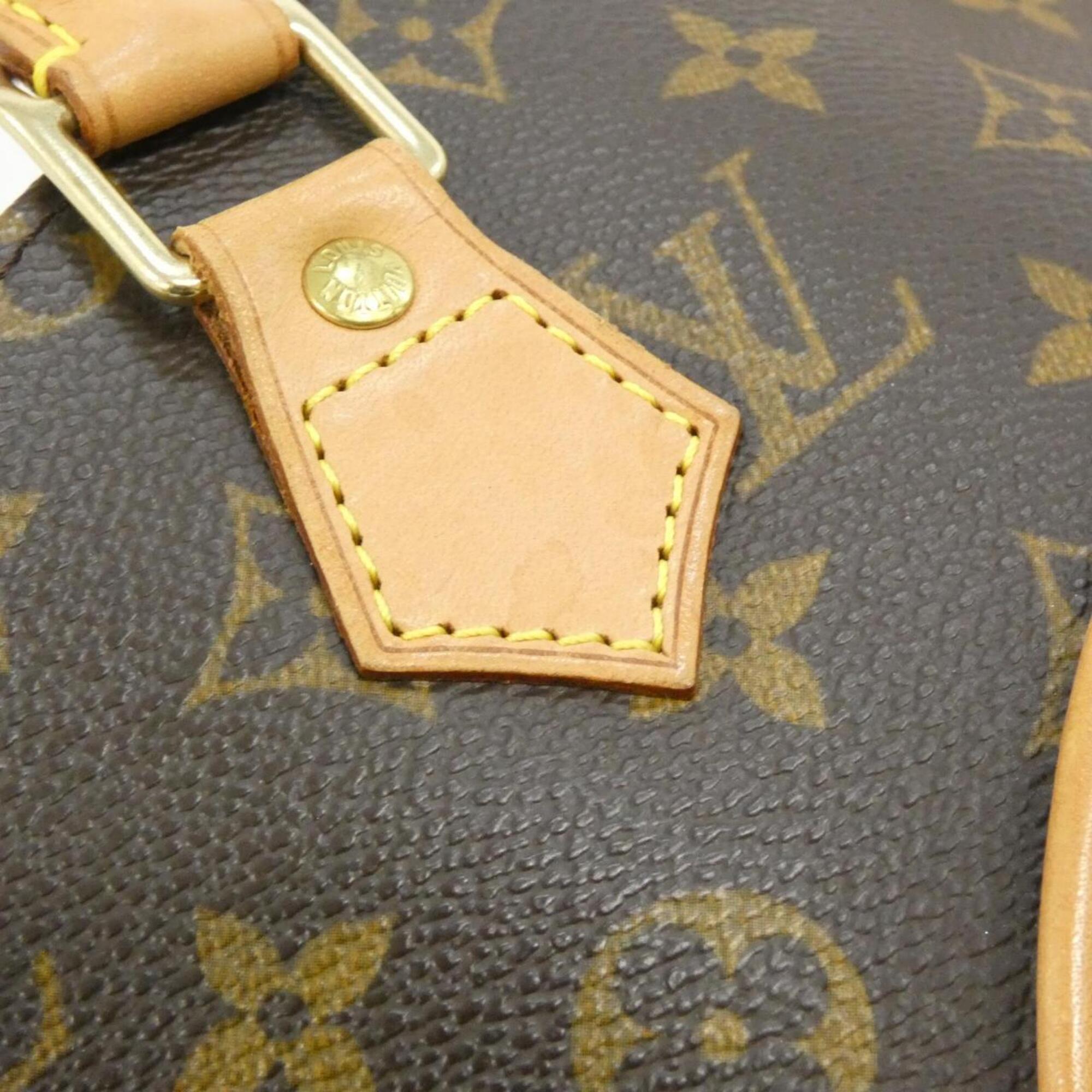 Louis Vuitton Marron Coated Canvas Handbag (Pre-Owned)