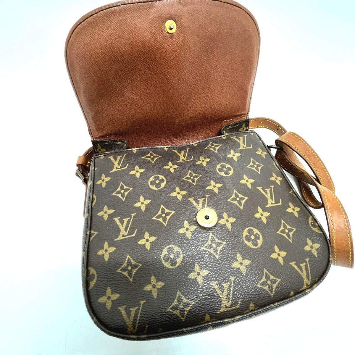Louis Vuitton Brown Monogram Shoulder Bag (Pre-Owned)