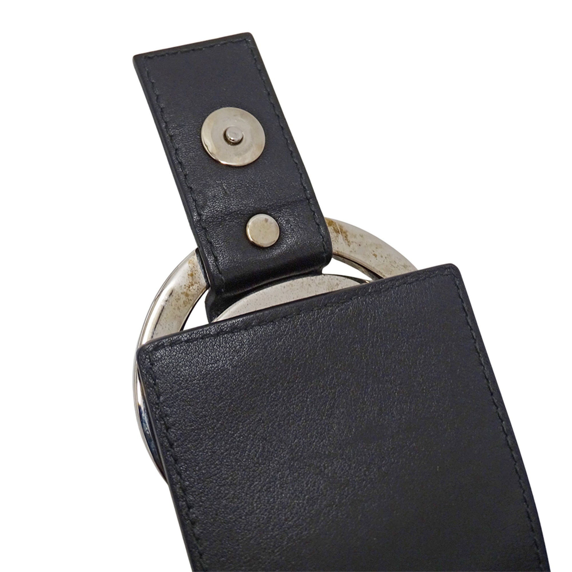 Bvlgari Black Canvas Handbag Shoulder Bag (Pre-Owned)