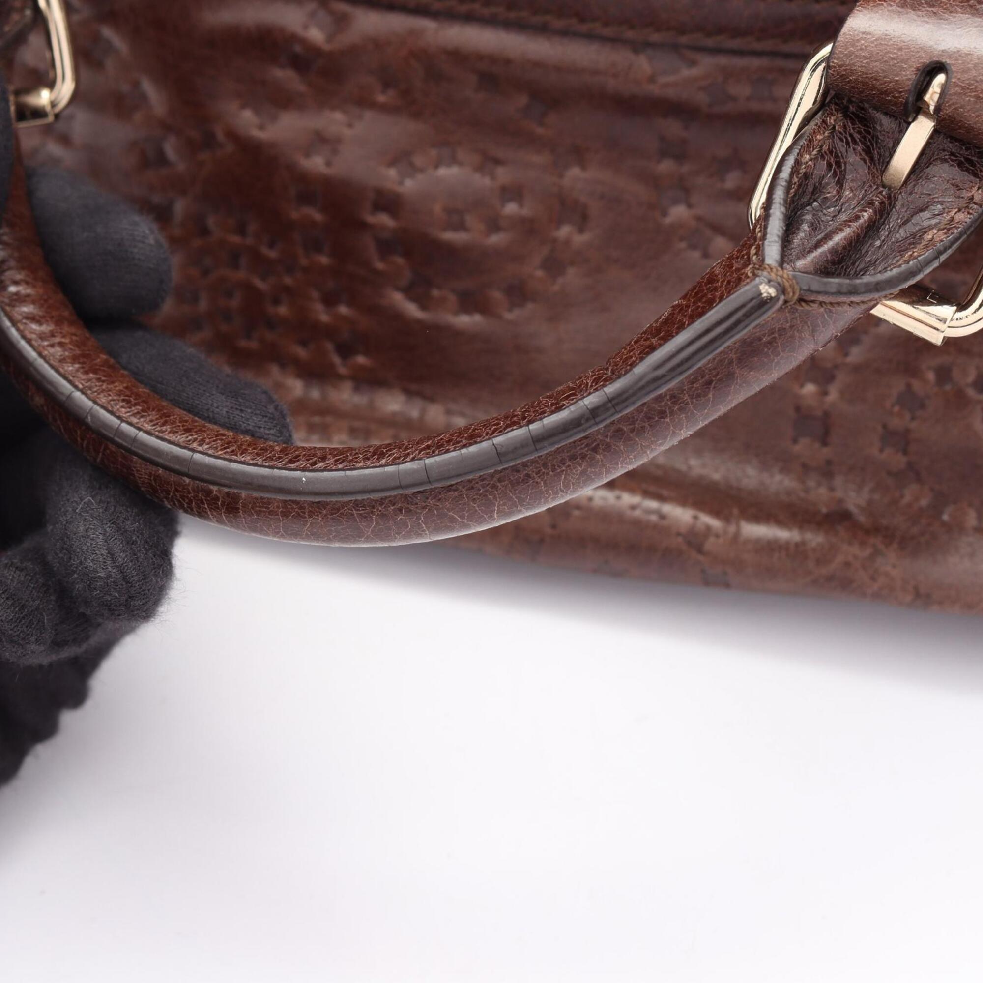 Celine Brown Leather Handbag (Pre-Owned)