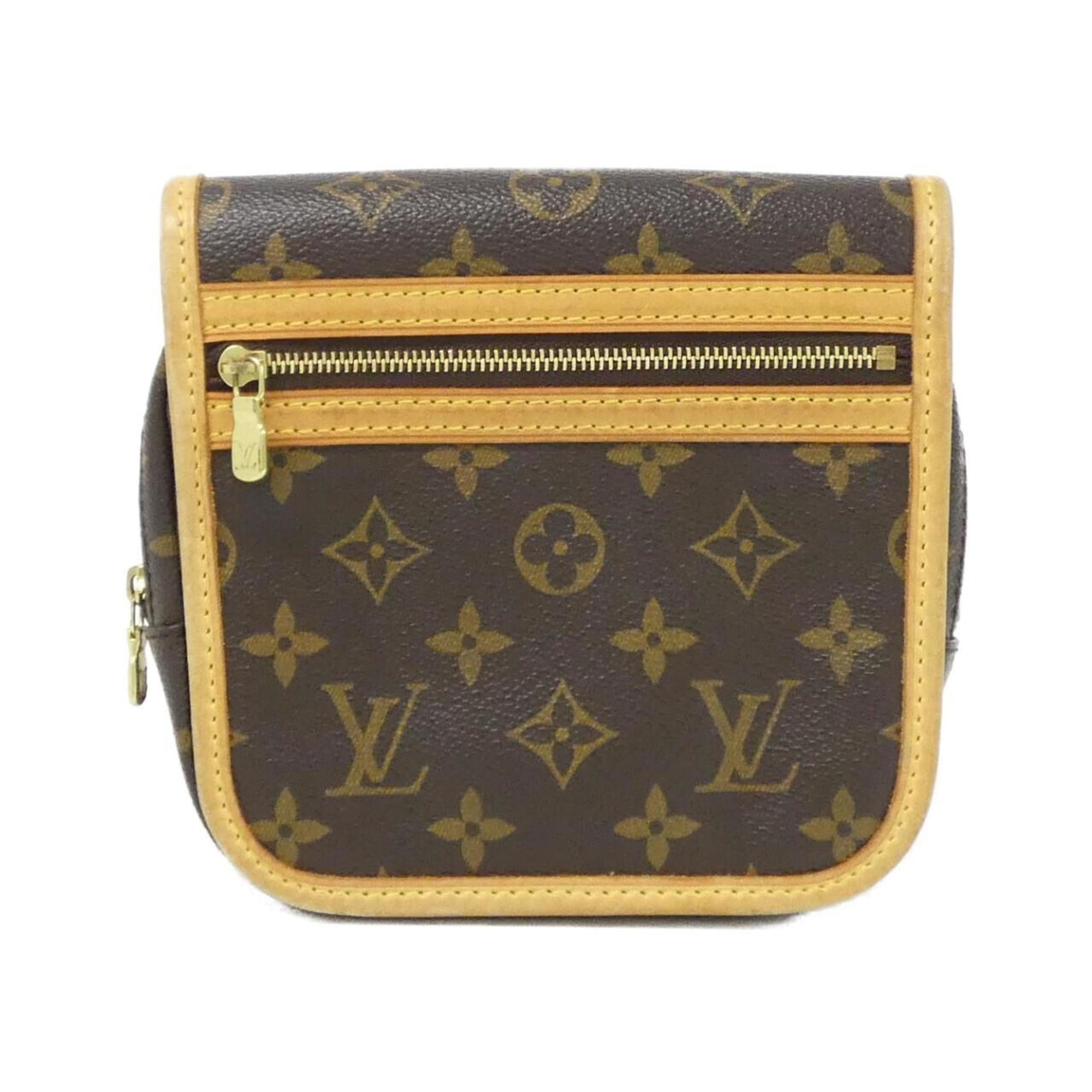 Louis Vuitton Marron Coated Canvas Shoulder Bag (Pre-Owned)