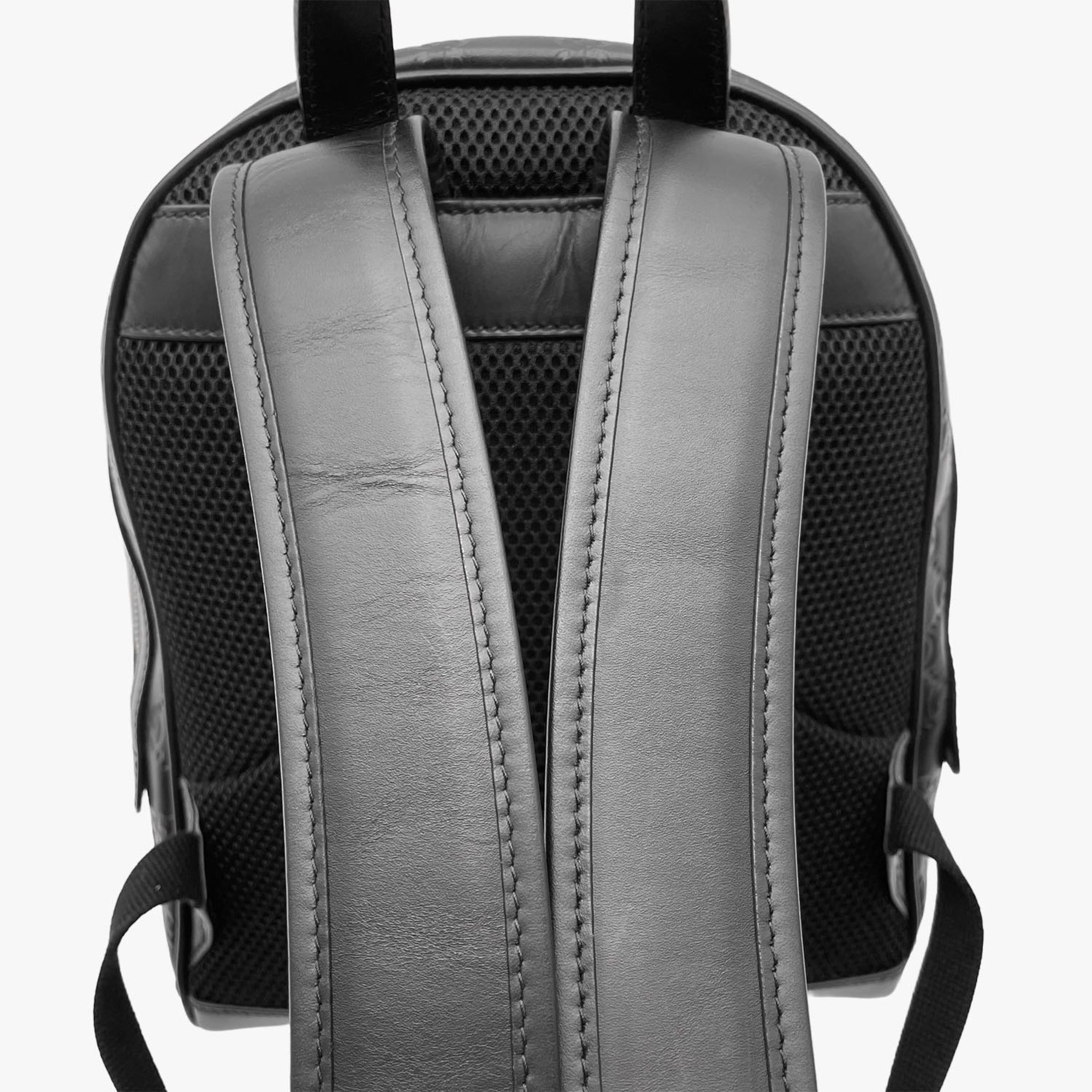 Gucci Black Leather Backpack (Pre-Owned)