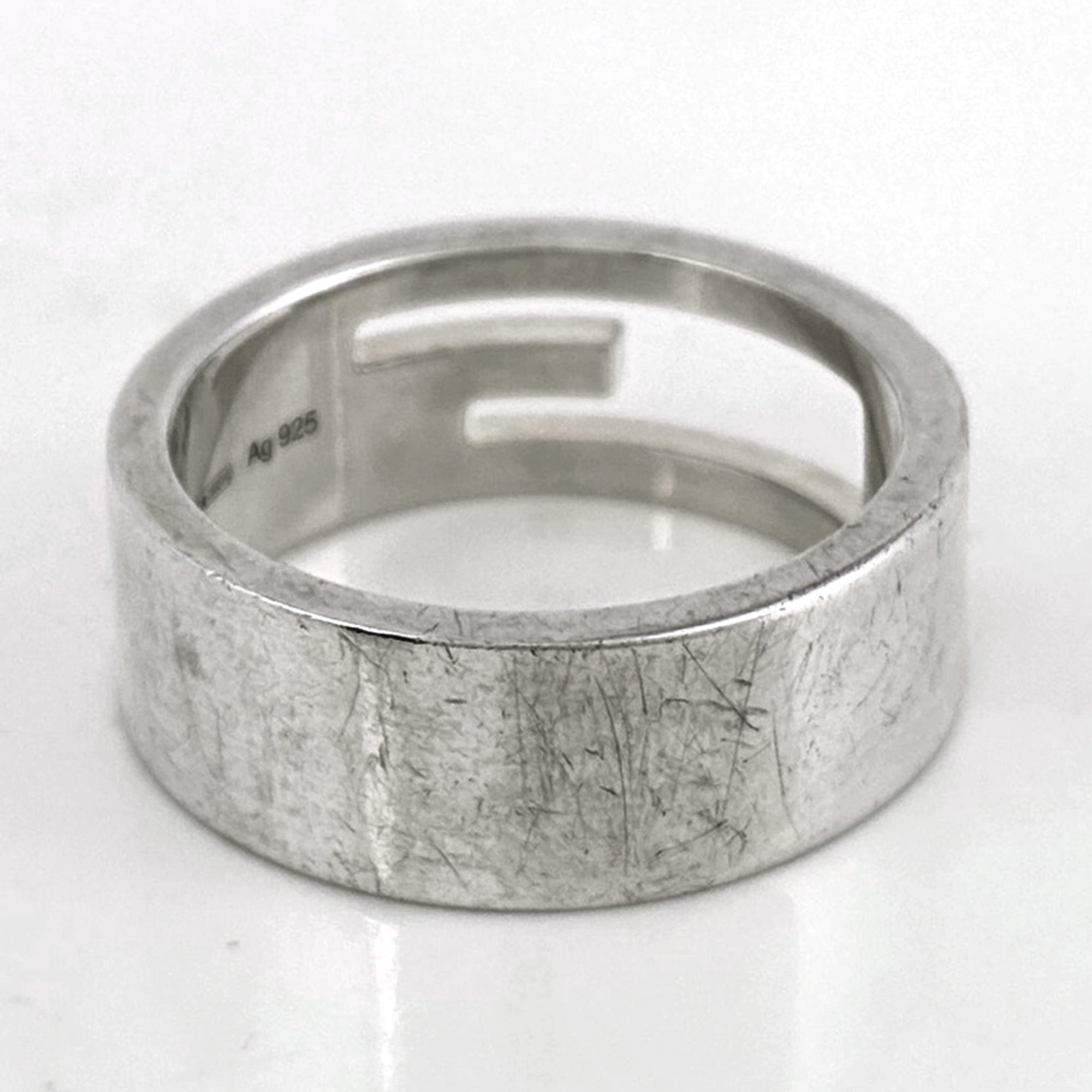 Gucci Silver Silver 925 Band Ring (Pre-Owned)