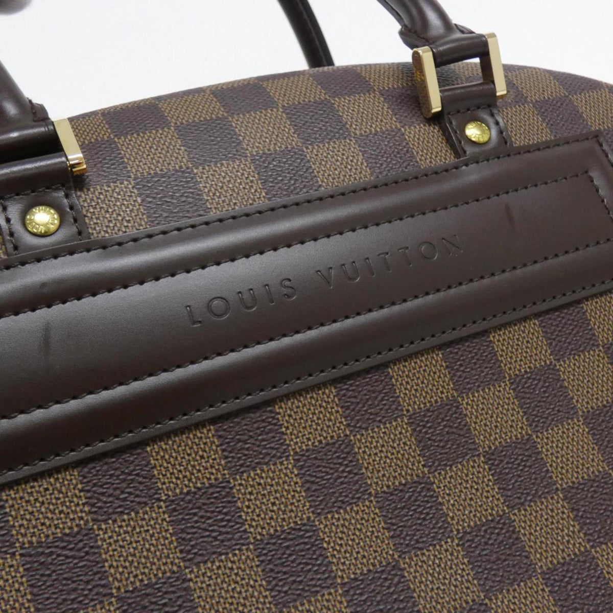 Louis Vuitton Ebene Coated Canvas Handbag (Pre-Owned)