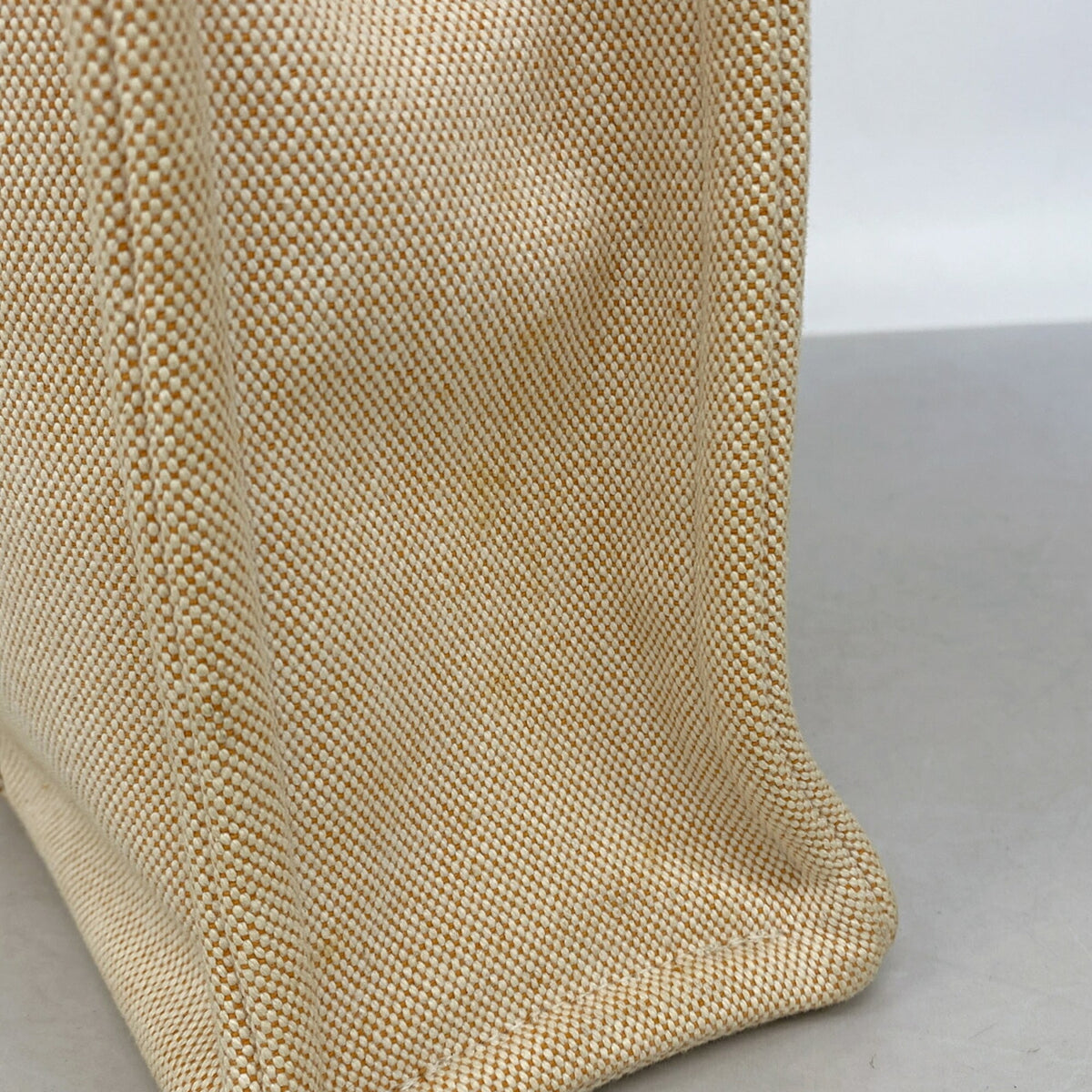 Hermes Orange Canvas Tote Bag (Pre-Owned)