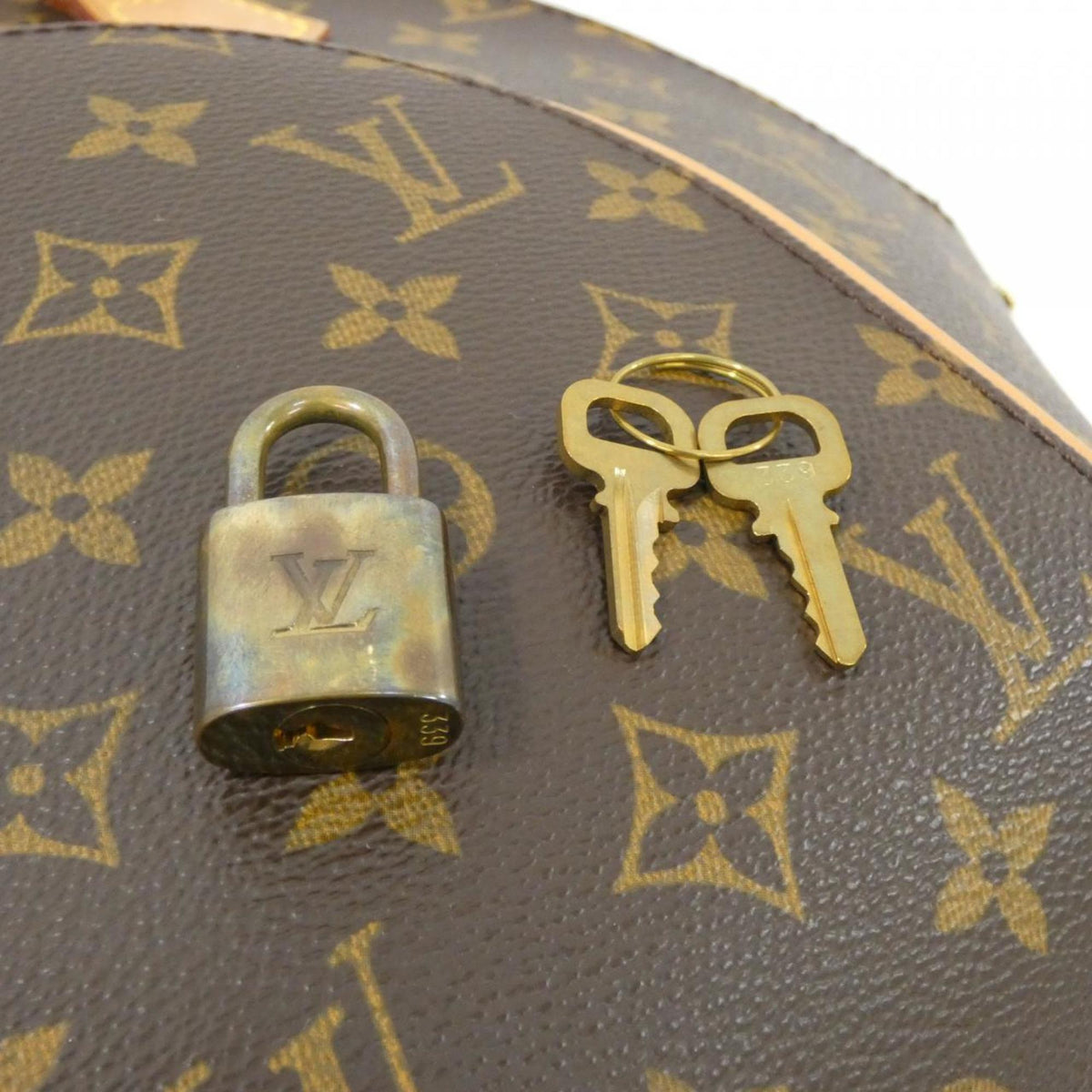 Louis Vuitton Marron Monogram Monogram Eclipse Coated Canvas Handbag (Pre-Owned)