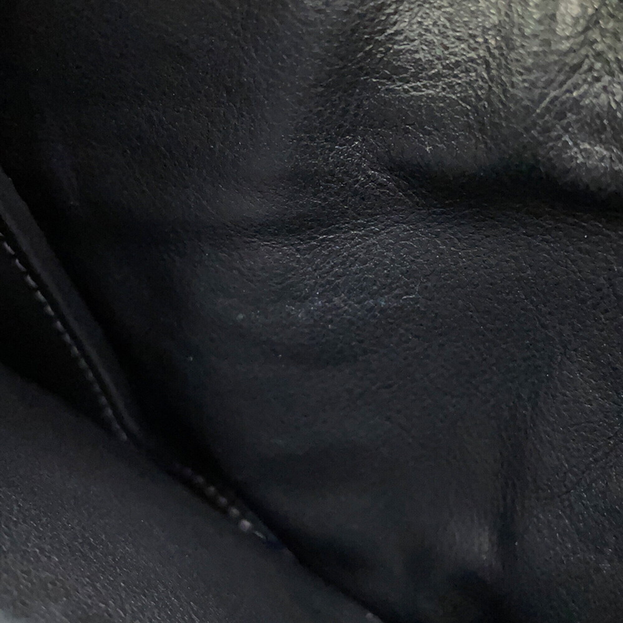 Christian Dior Black Leather Clutch Bag Handbag Saddle Bag (Pre-Owned)
