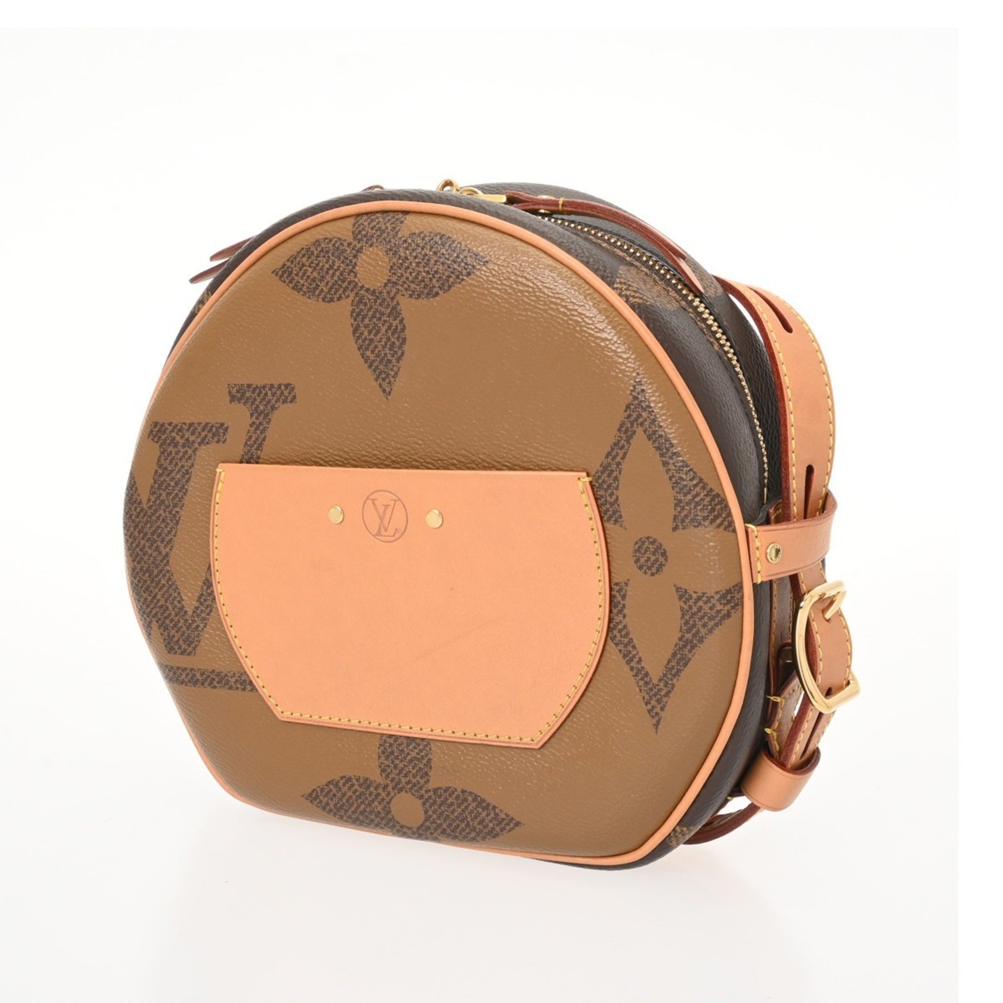 Louis Vuitton Brown Monogram Reverse Shoulder Bag (Pre-Owned)