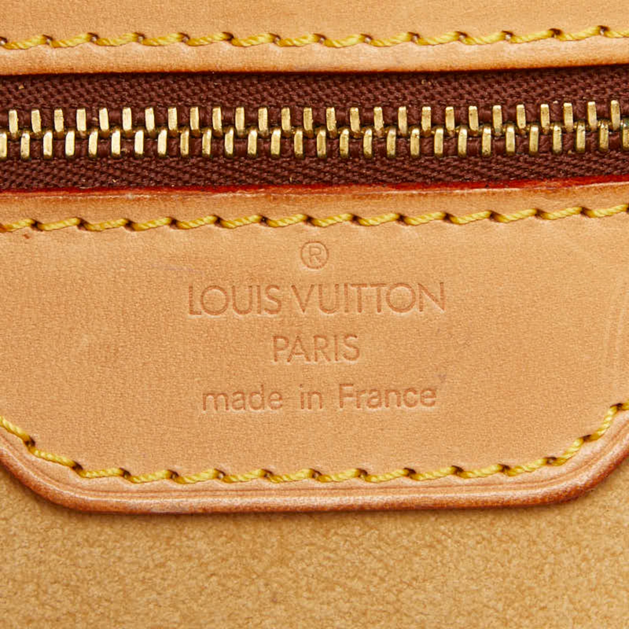Louis Vuitton Brown Monogram Pvc Leather Briefcase (Pre-Owned)
