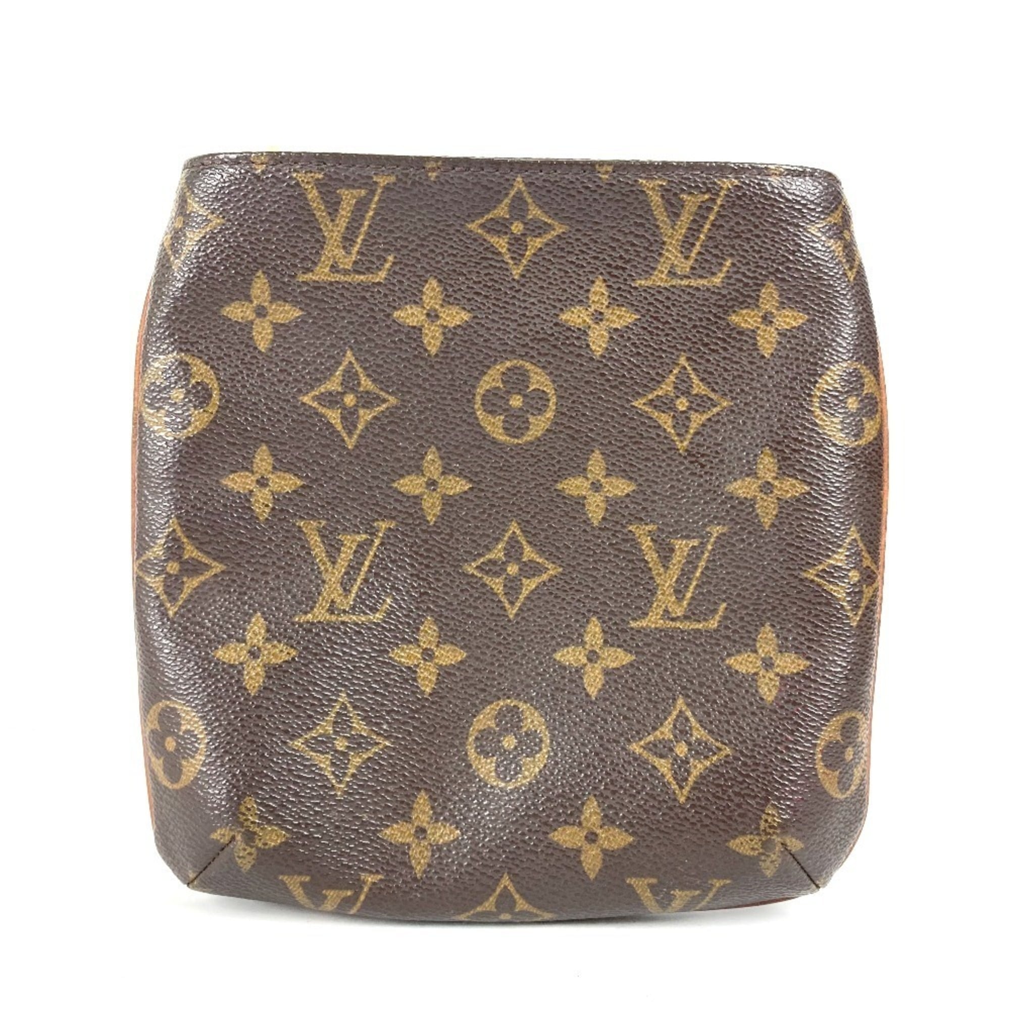 Louis Vuitton Brown Monogram Canvas Clutch Bag Pouch (Pre-Owned)