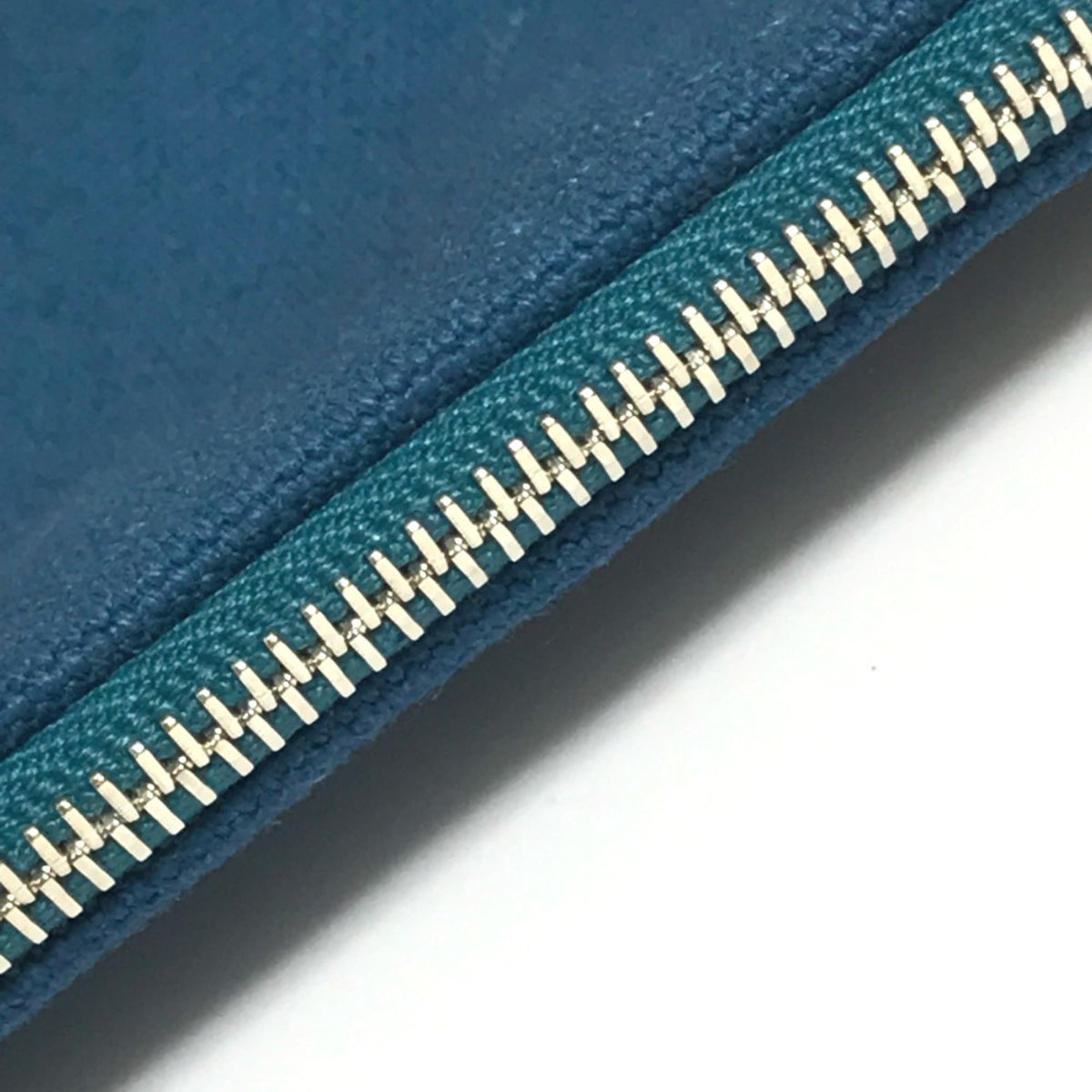 Hermes Blue Canvas Pouch (Pre-Owned)