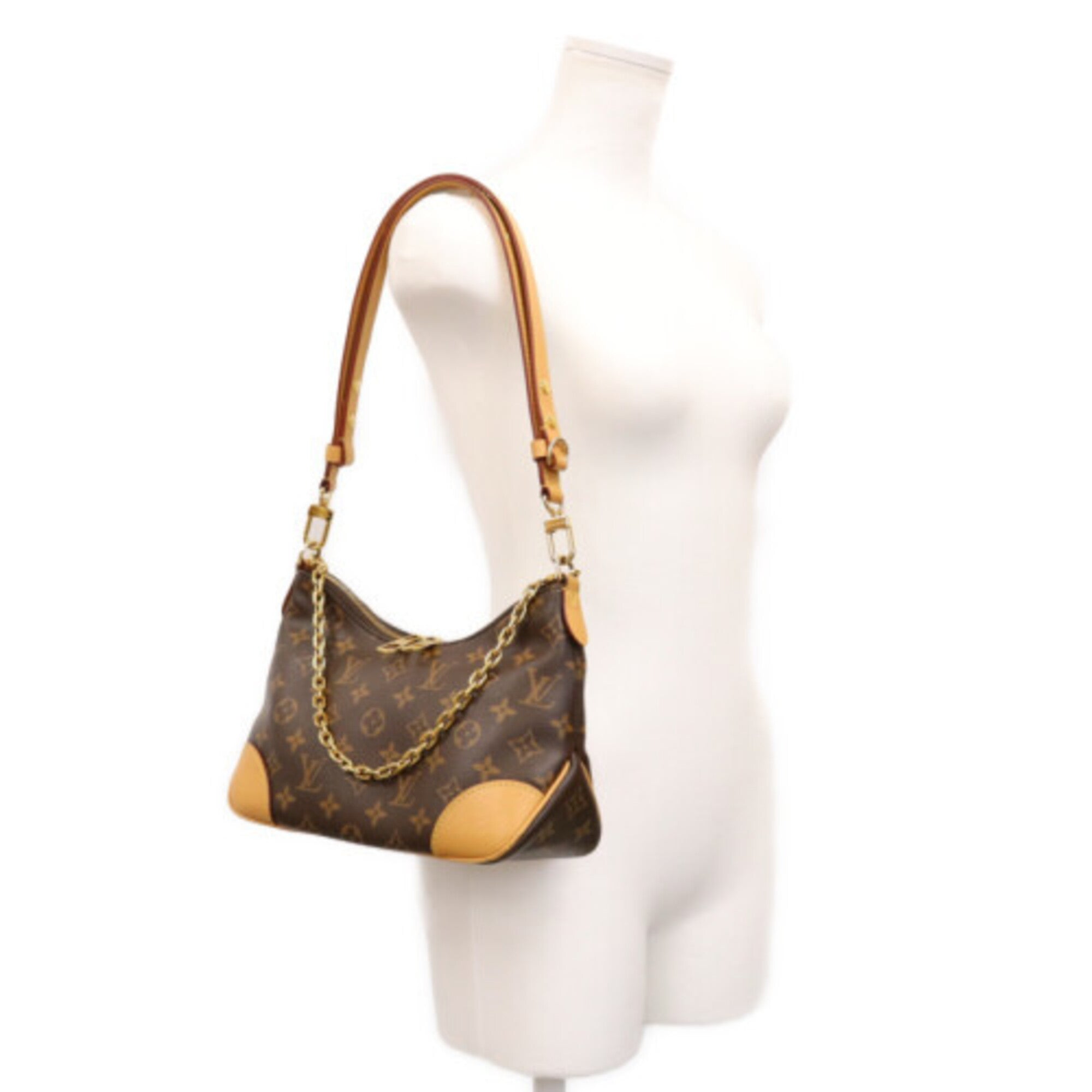 Louis Vuitton Brown Monogram Shoulder Bag (Pre-Owned)