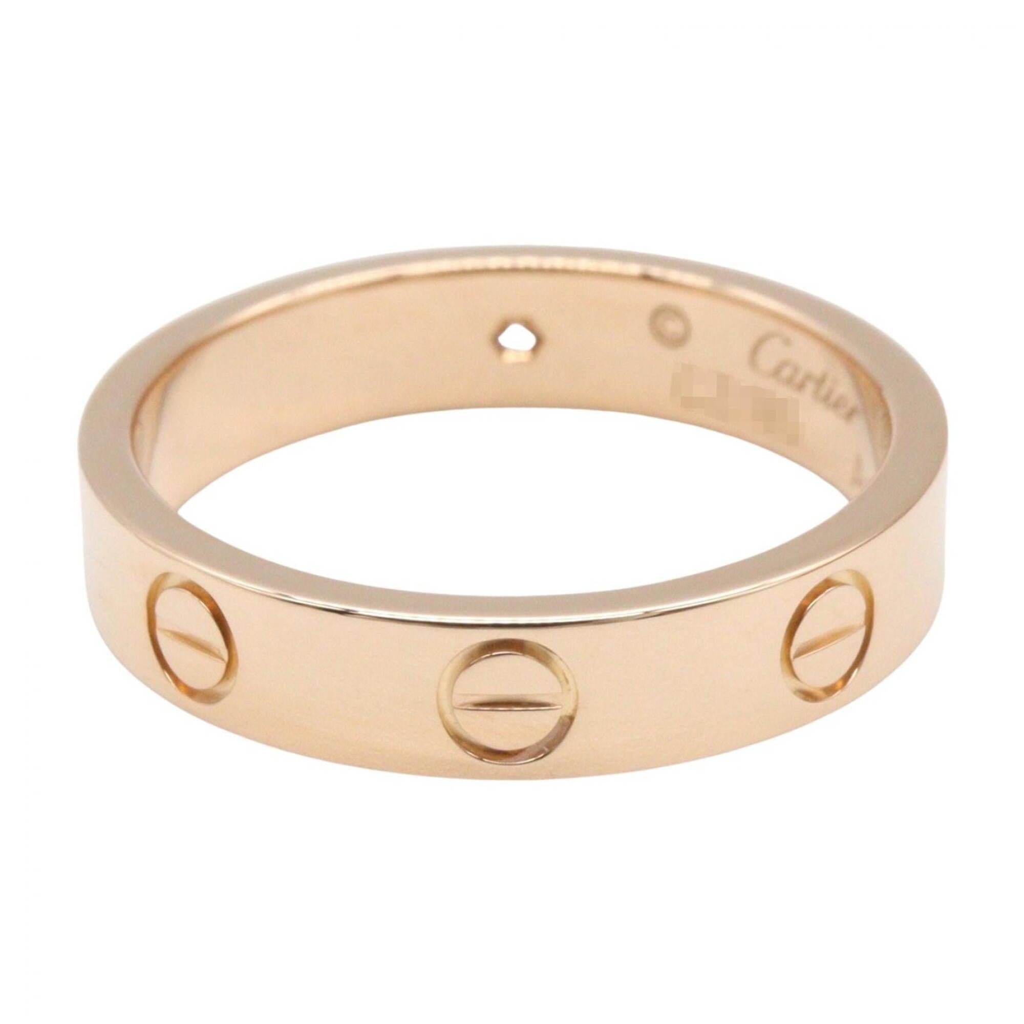 Cartier Gold Clear Pink Gold (18K) Band Ring (Pre-Owned)